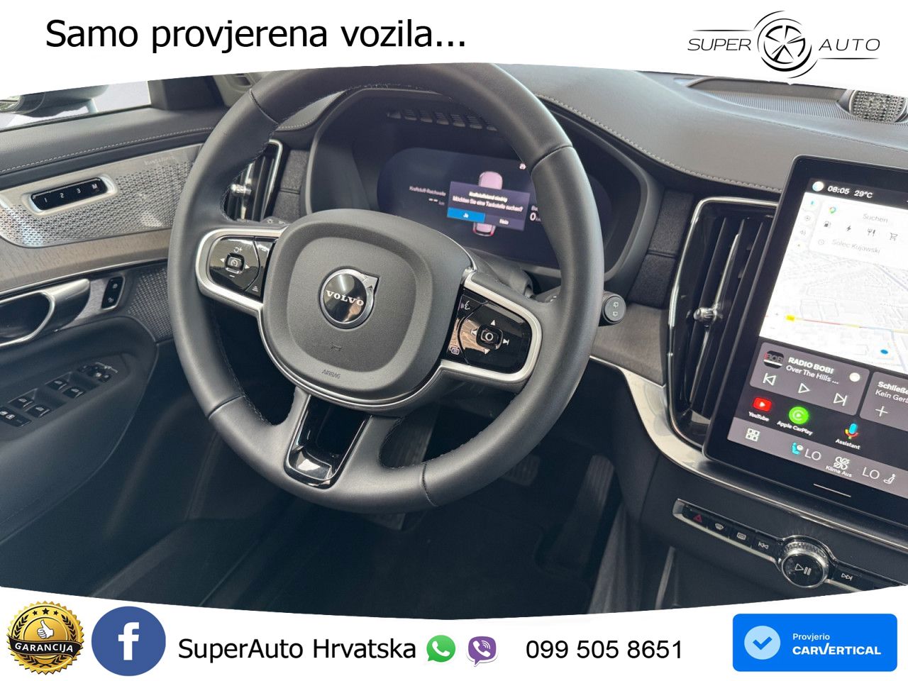 Volvo XC90 2.0 T8 AWD Automatic ZRAČNI+ACC+GR SJED+KAM+PANO