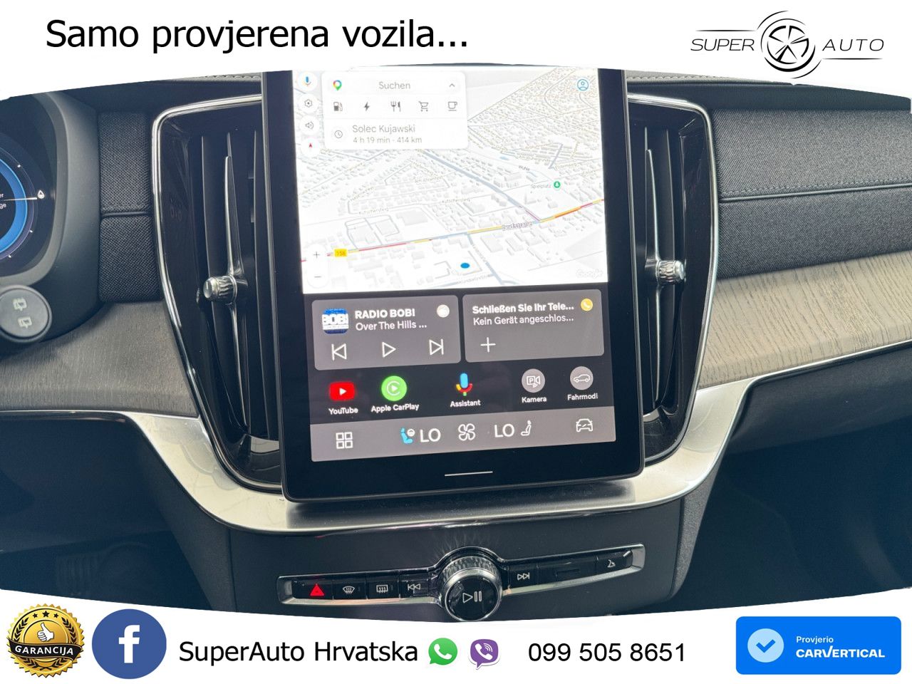 Volvo XC90 2.0 T8 AWD Automatic ZRAČNI+ACC+GR SJED+KAM+PANO