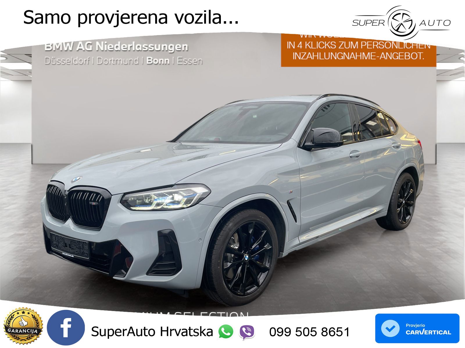 BMW X4 M40d (340 KS) xDrive Steptronic