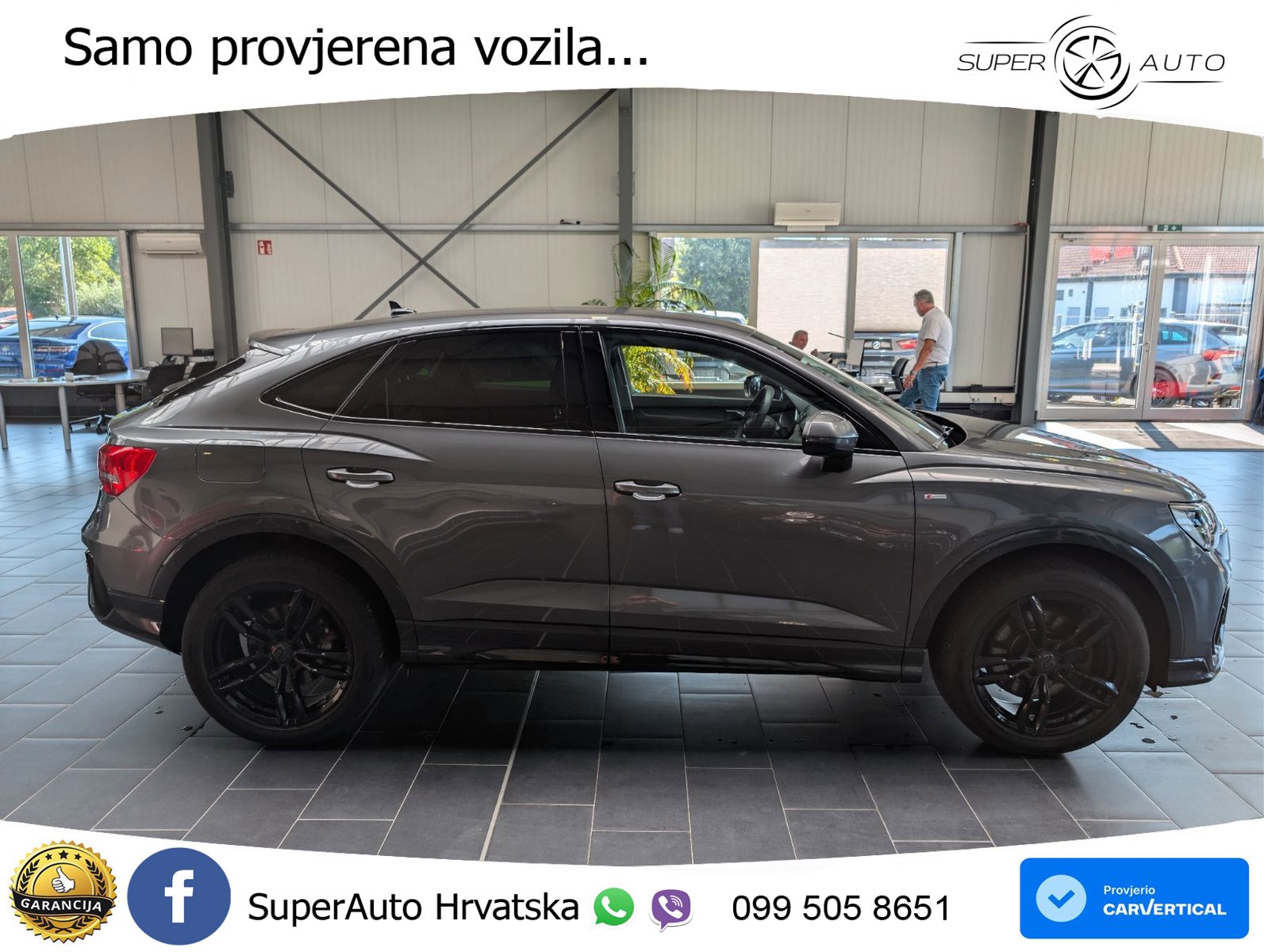 Audi Q3 Sportback 40 TDI (200 KS) quattro S tronic S line LED+GR SJED+ACC