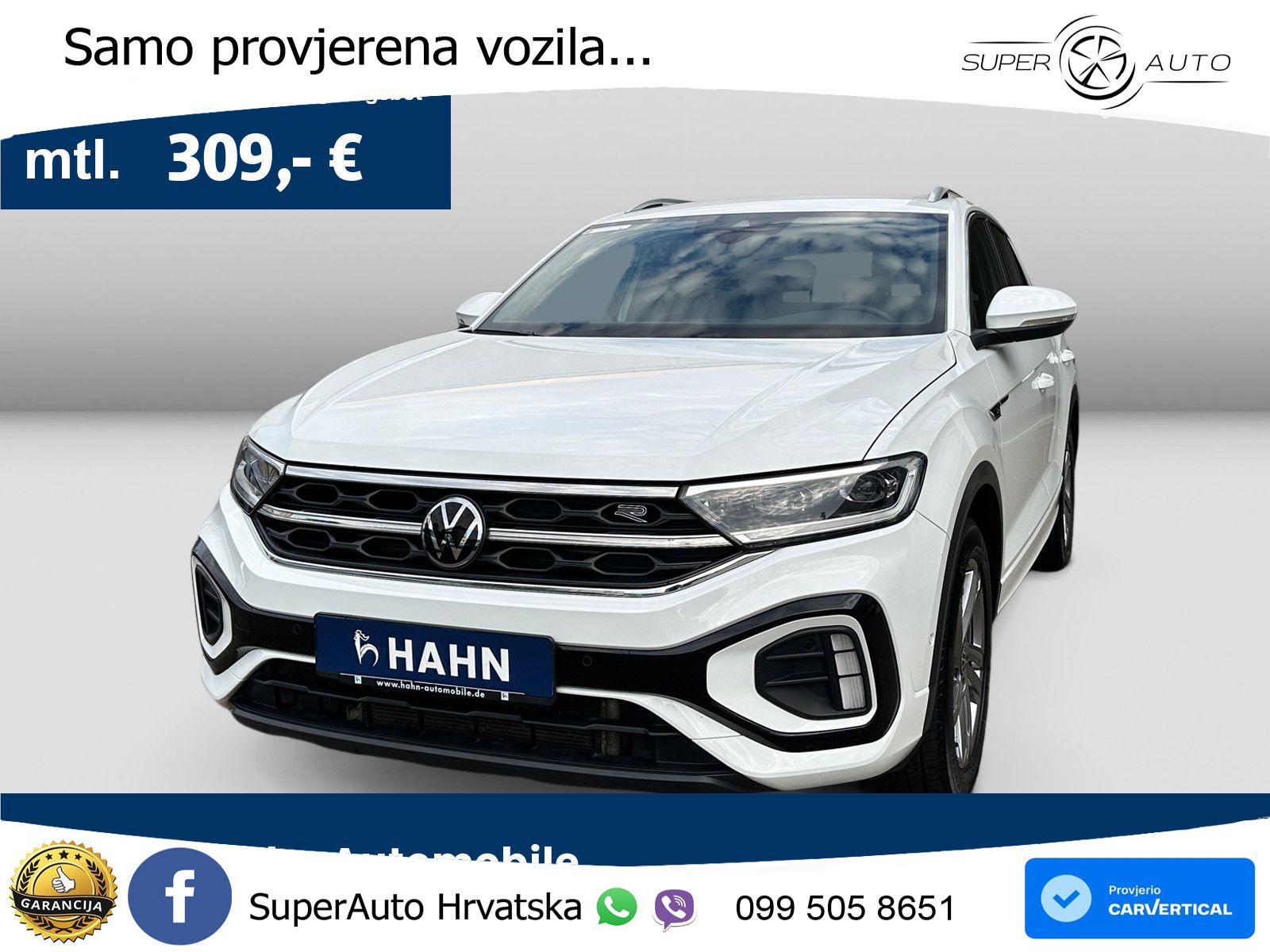 Volkswagen T-Roc I 2.0 TSI (190 KS) 4M DSG LED+GR SJED+ACC
