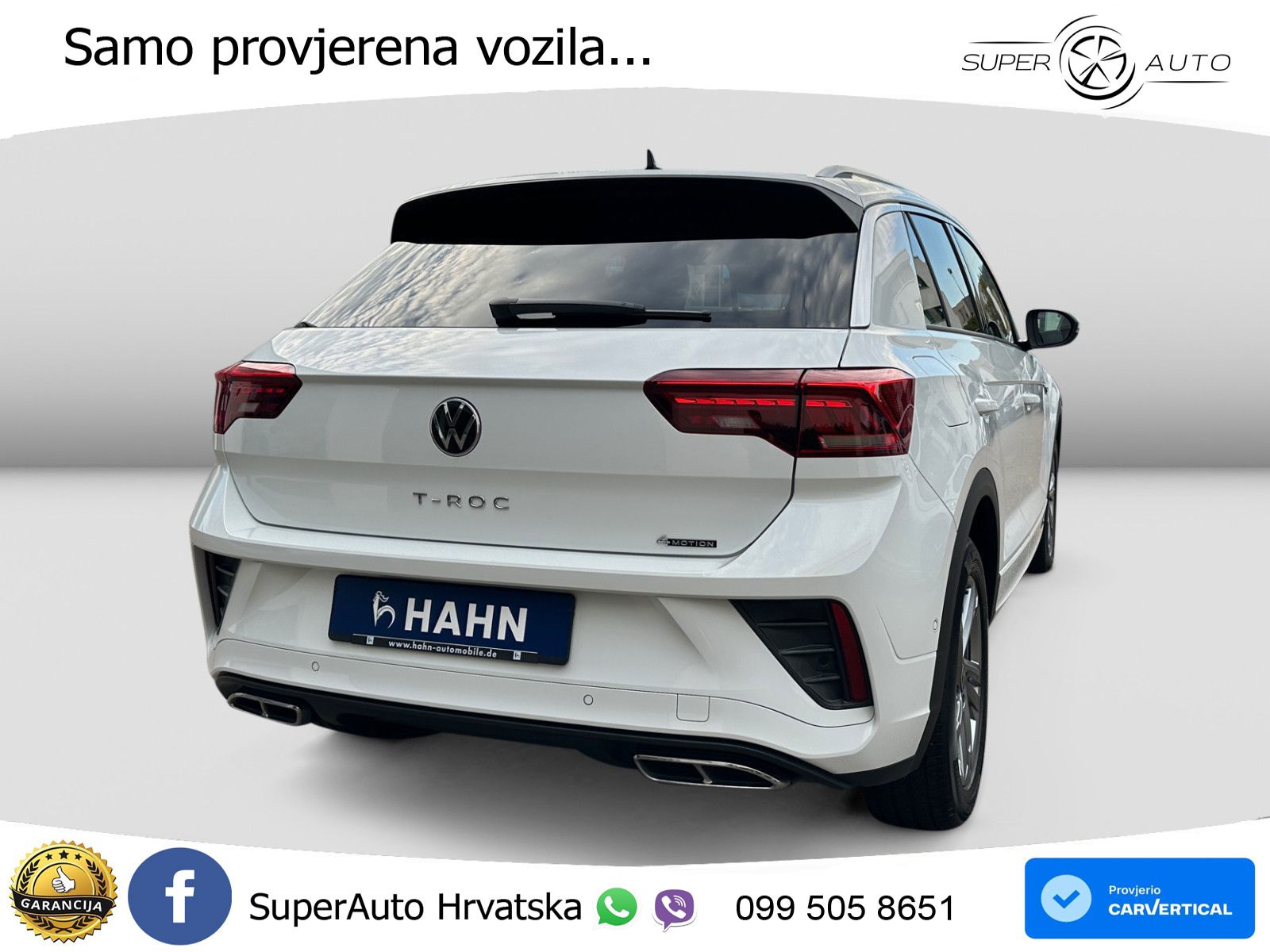 Volkswagen T-Roc I 2.0 TSI (190 KS) 4M DSG LED+GR SJED+ACC