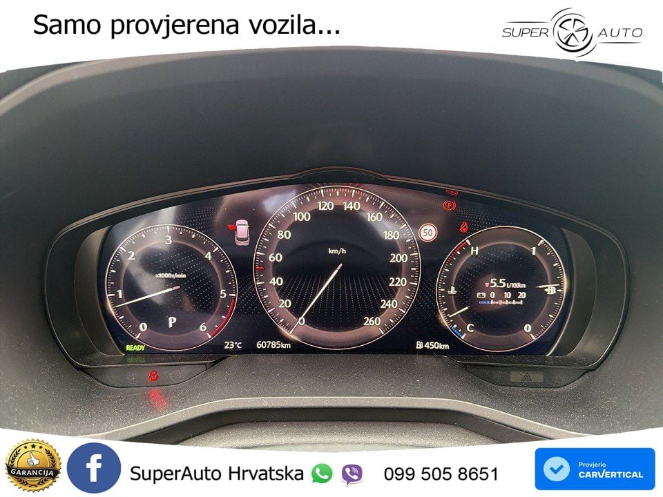 Mazda CX-60 3.3 e-Skyactiv D (200 KS) Automatic