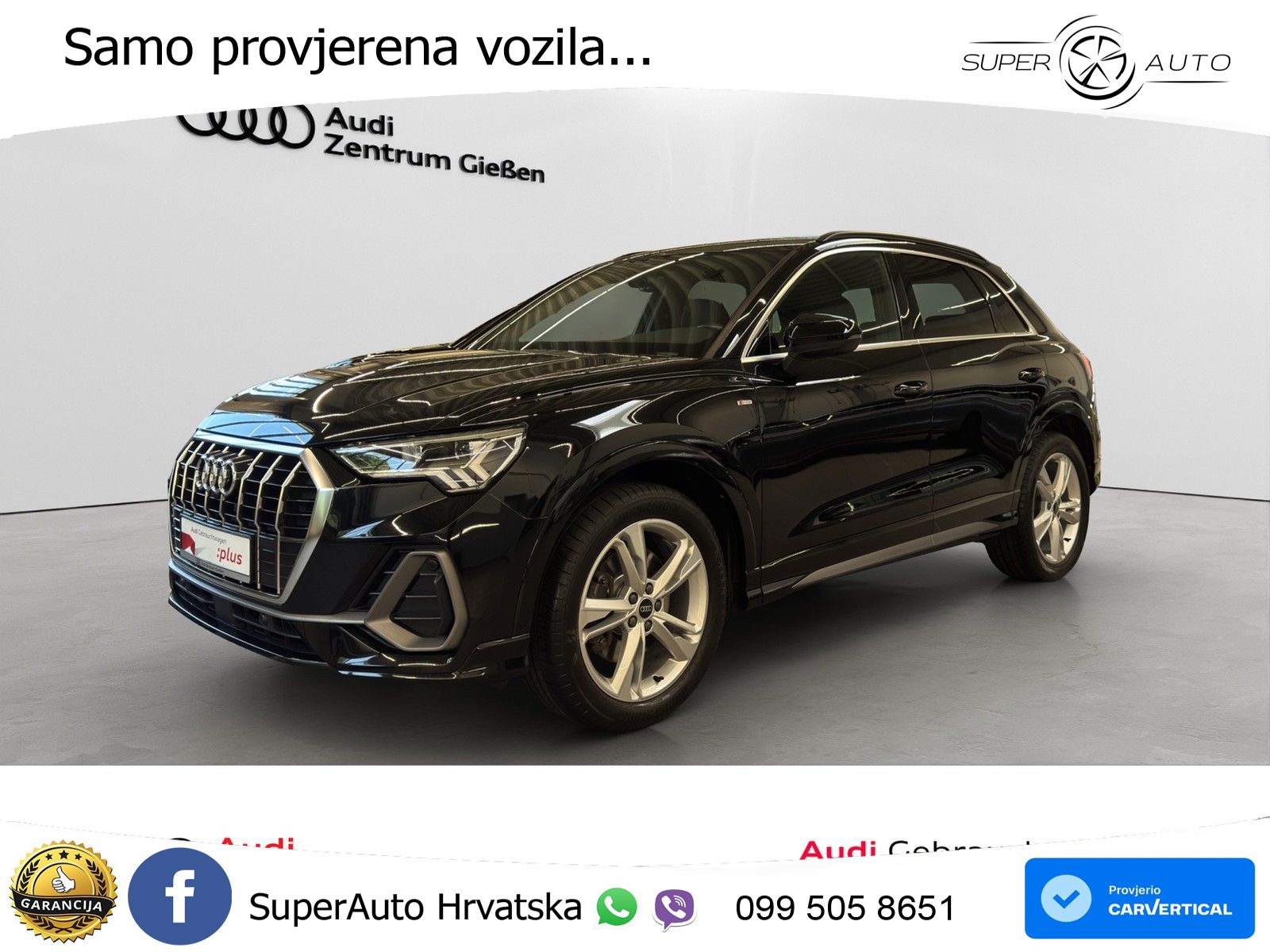 Audi Q3 40 TDI (200 KS) quattro S tronic S line LED+GR SJED+ACC
