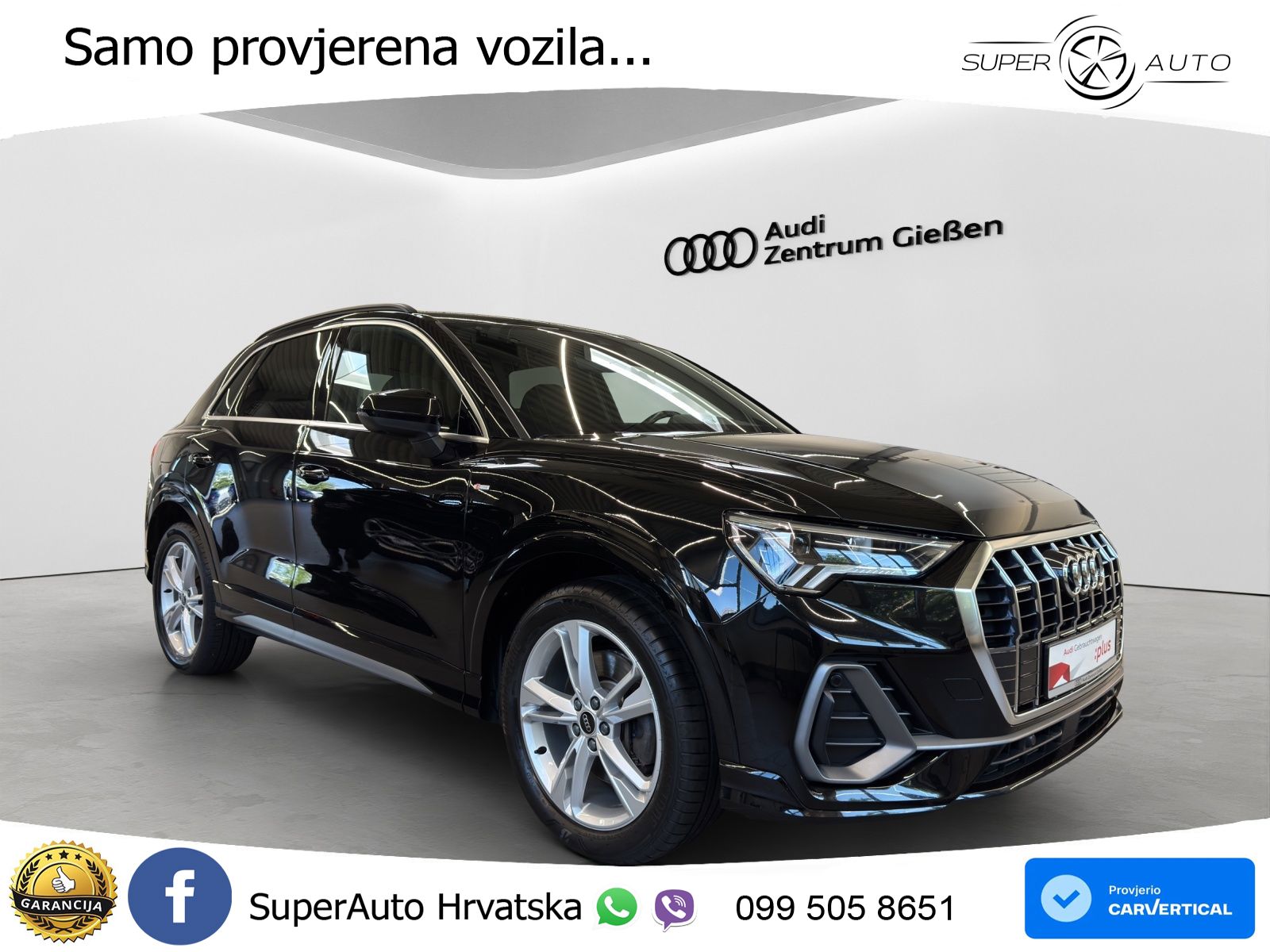 Audi Q3 40 TDI (200 KS) quattro S tronic S line LED+GR SJED+ACC