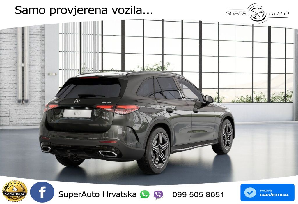 Mercedes GLC 200d (163 KS) 4MATIC 9G-TRONIC AMG ACC+GR SJED+360+PANO