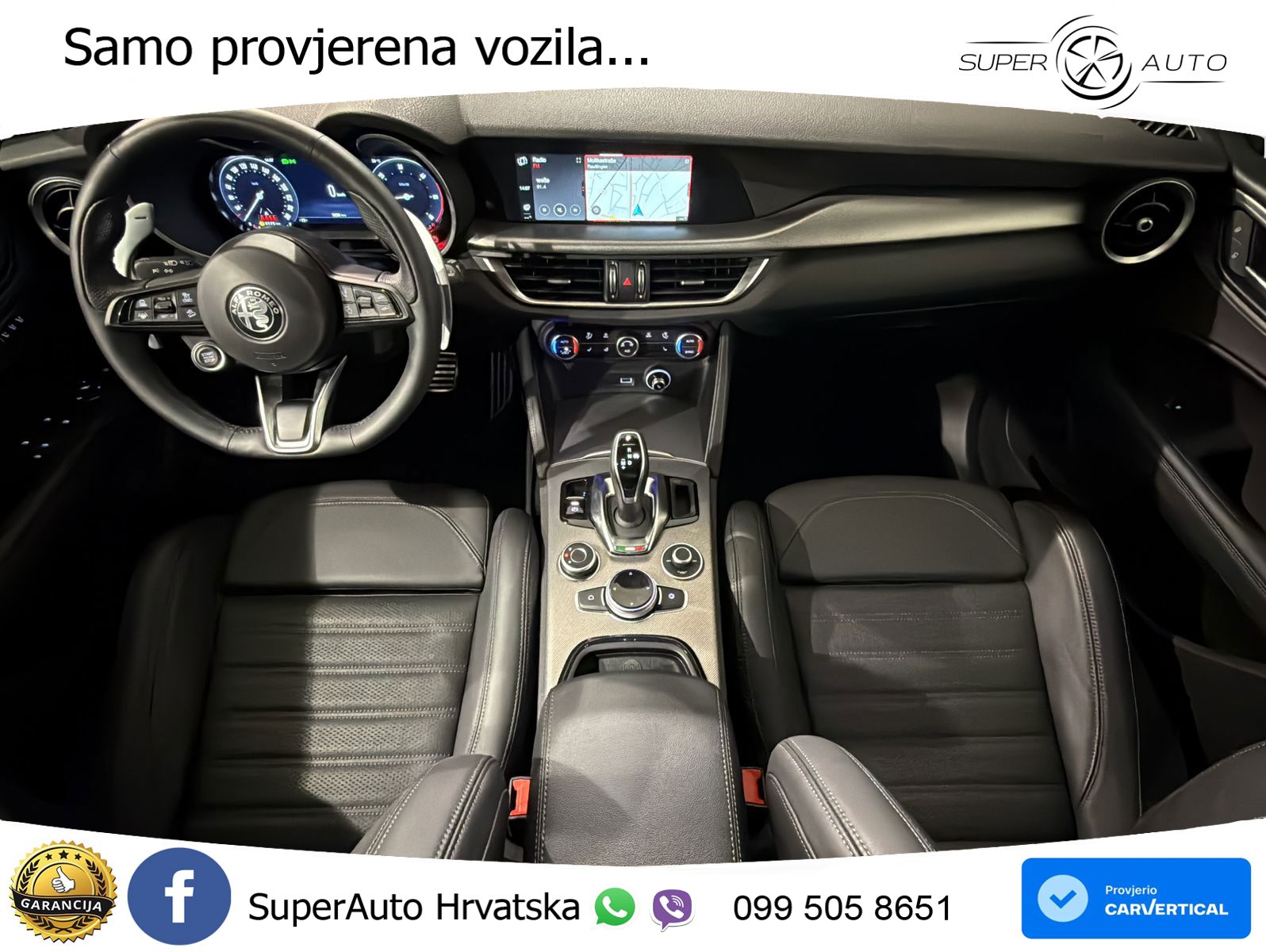 Alfa Romeo Stelvio 2.2 MultiJet II (210 KS) Q4 Automatic LED+GR SJED+ACC