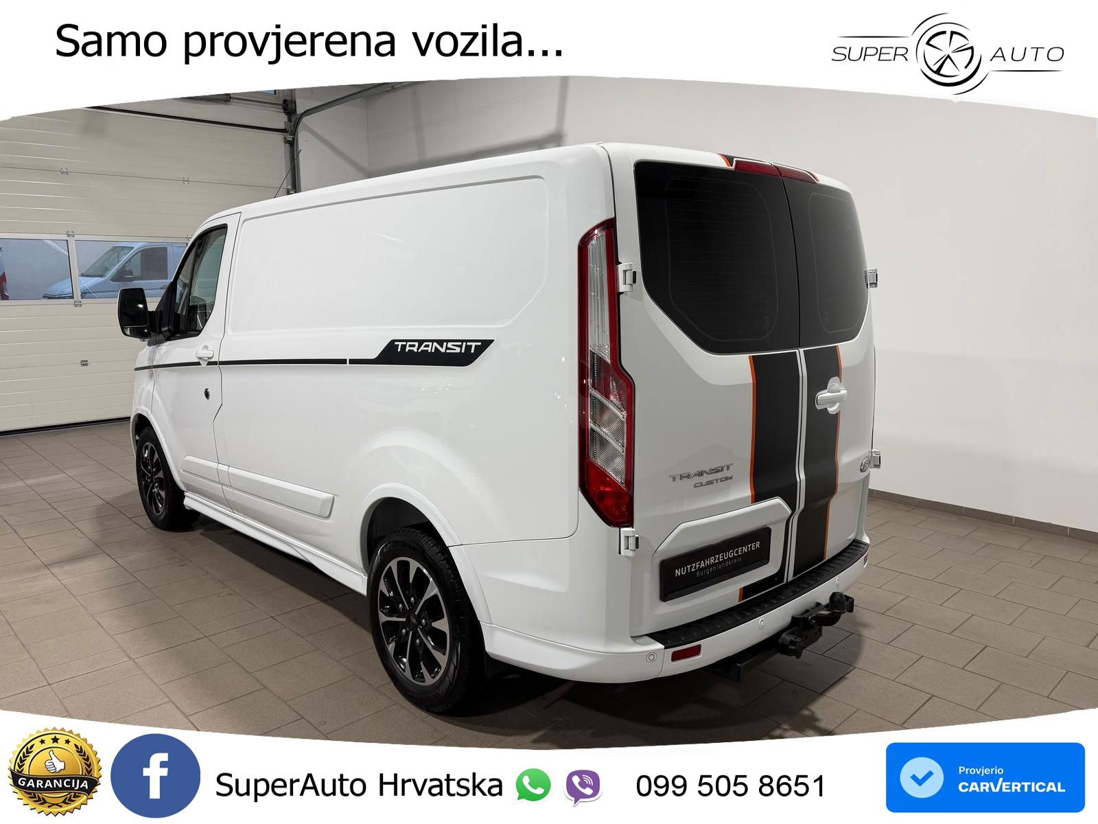 Ford Transit Custom Sport 310,L1,Navi,Klima,AHK 185 KS