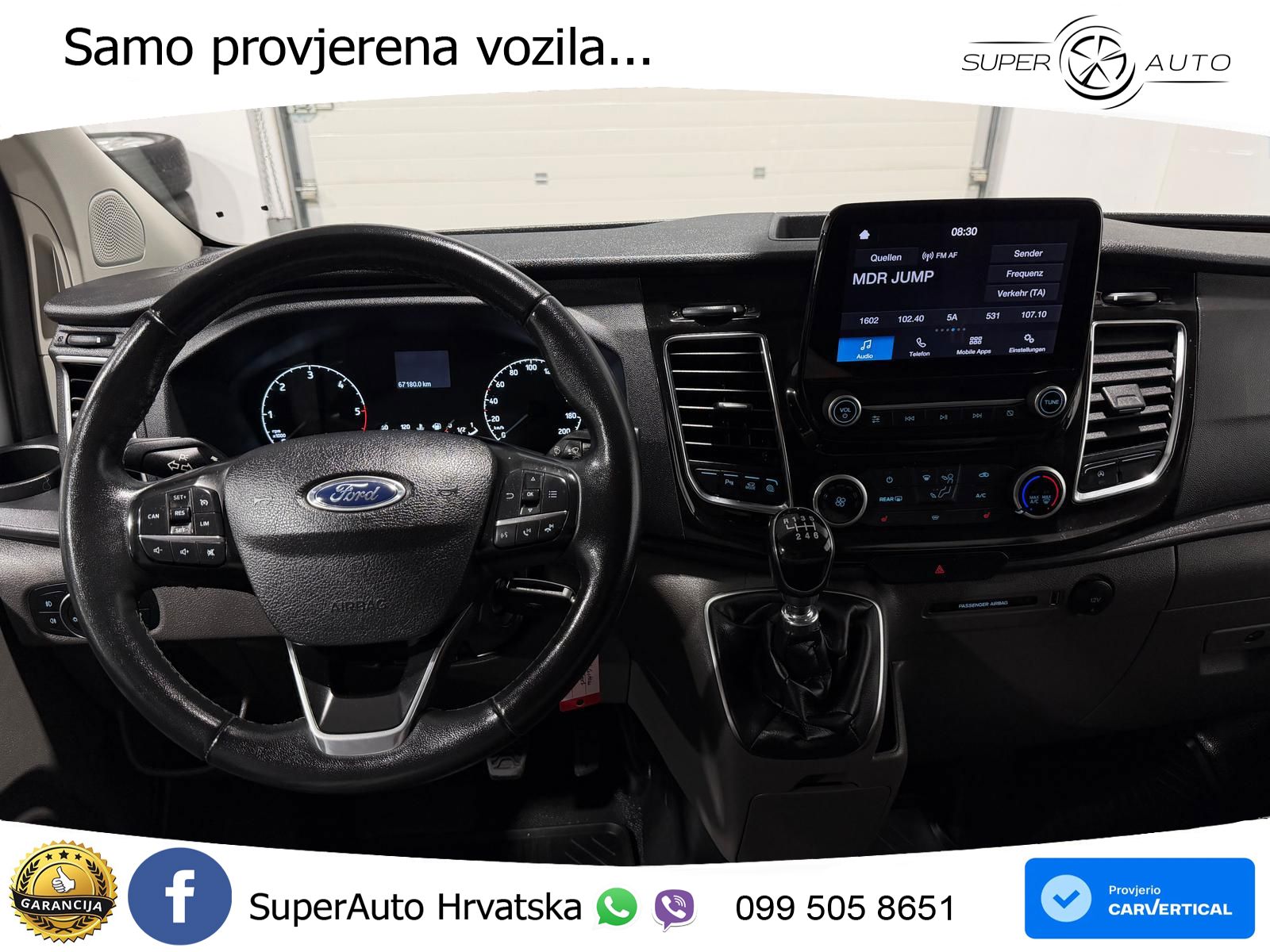 Ford Transit Custom Sport 310,L1,Navi,Klima,AHK 185 KS
