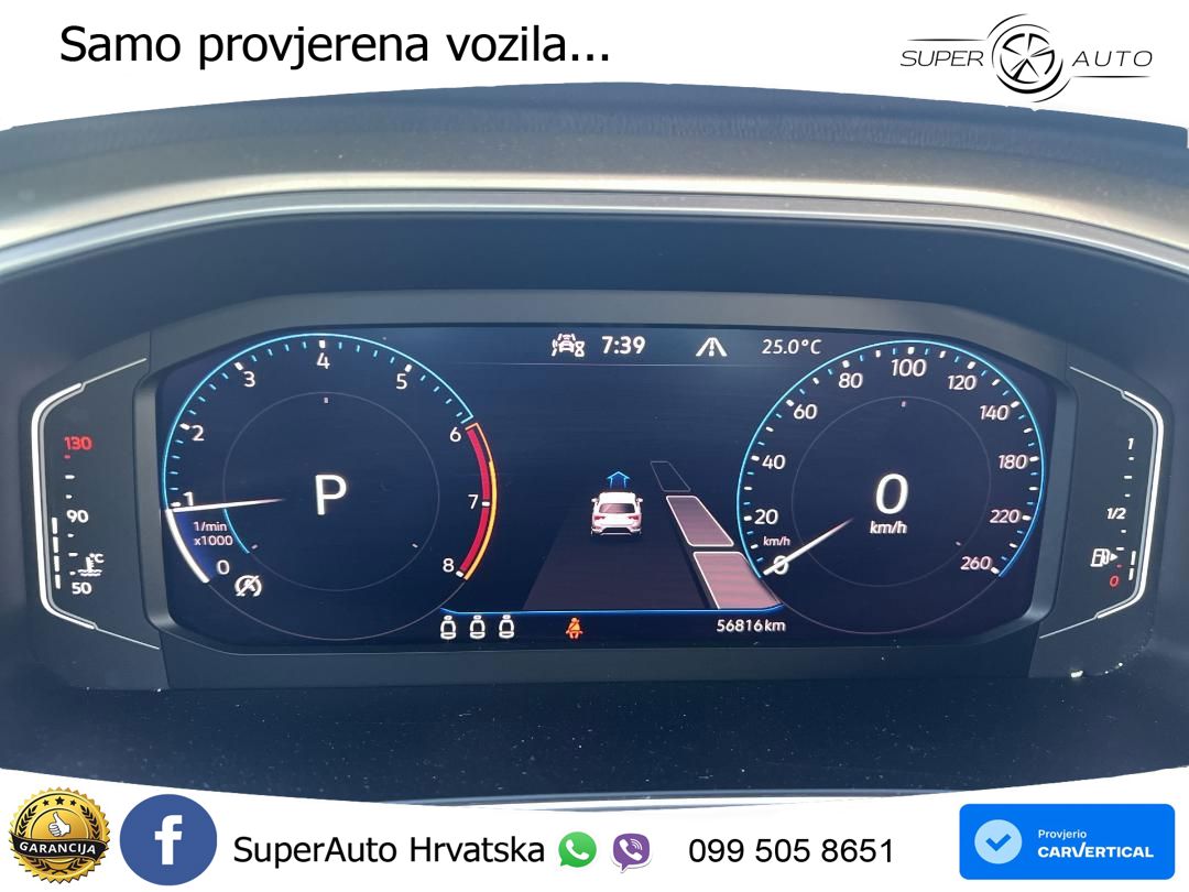 Volkswagen T-Roc I 1.5 TSI (150 KS) DSG MATRIX+GR SJED+KAM