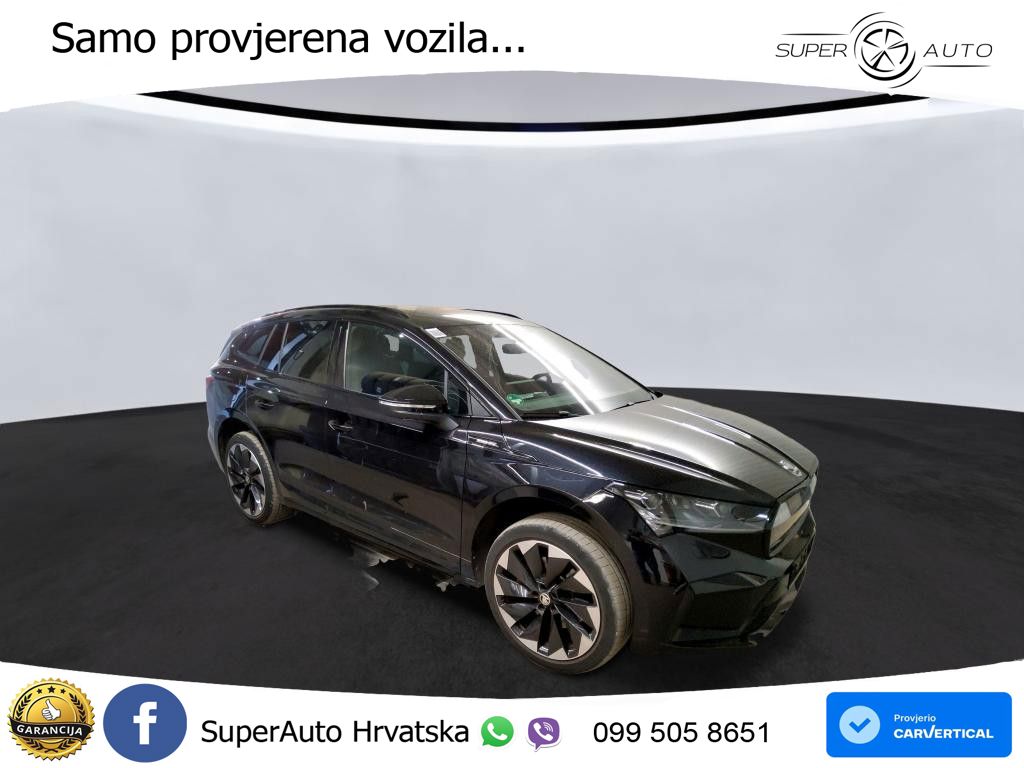 Škoda Enyaq iV 80 82 kWh (204 KS) SportLine LED+GR SJED+ACC