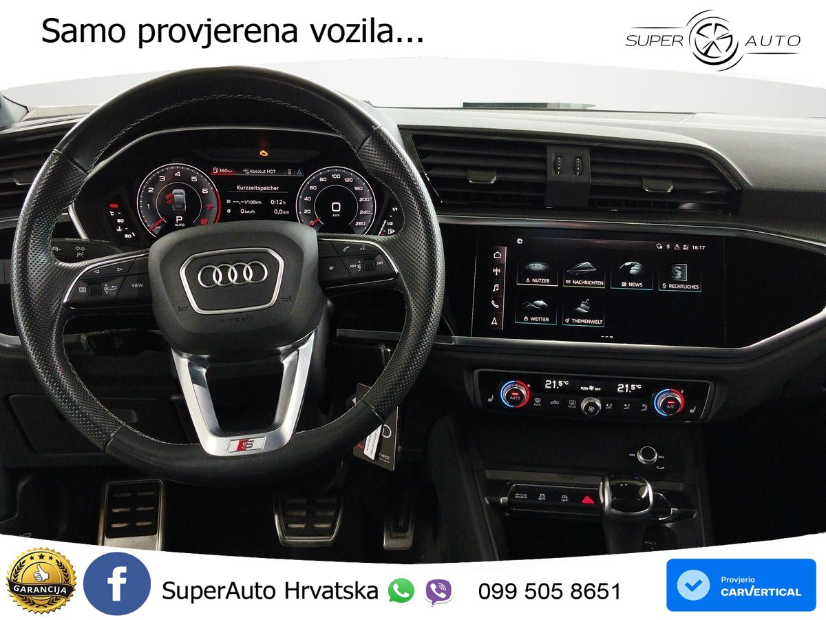 Audi Q3 Sportback 40 TFSI (190 KS) quattro S tronic S line