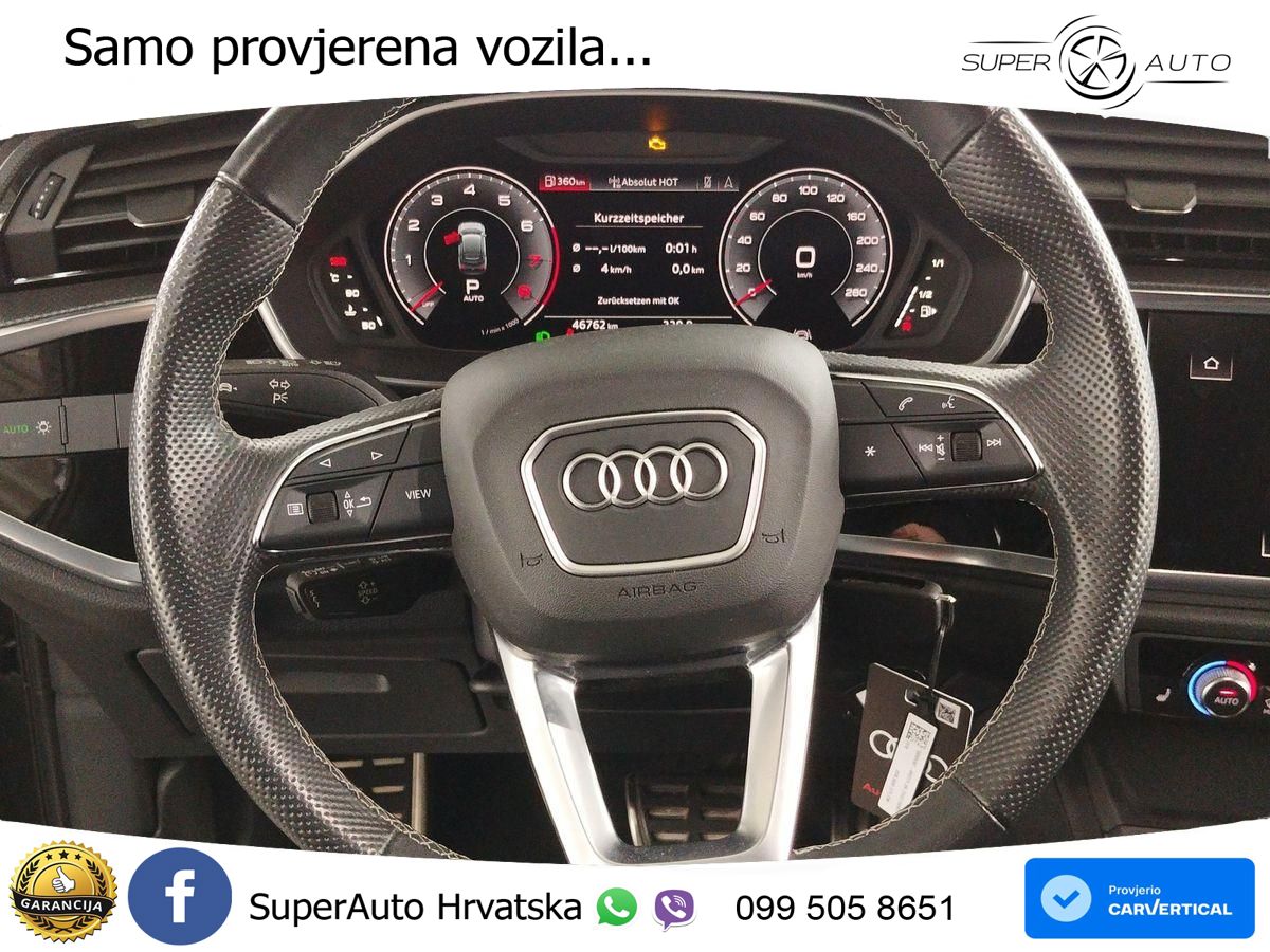 Audi Q3 Sportback 40 TFSI (190 KS) quattro S tronic S line