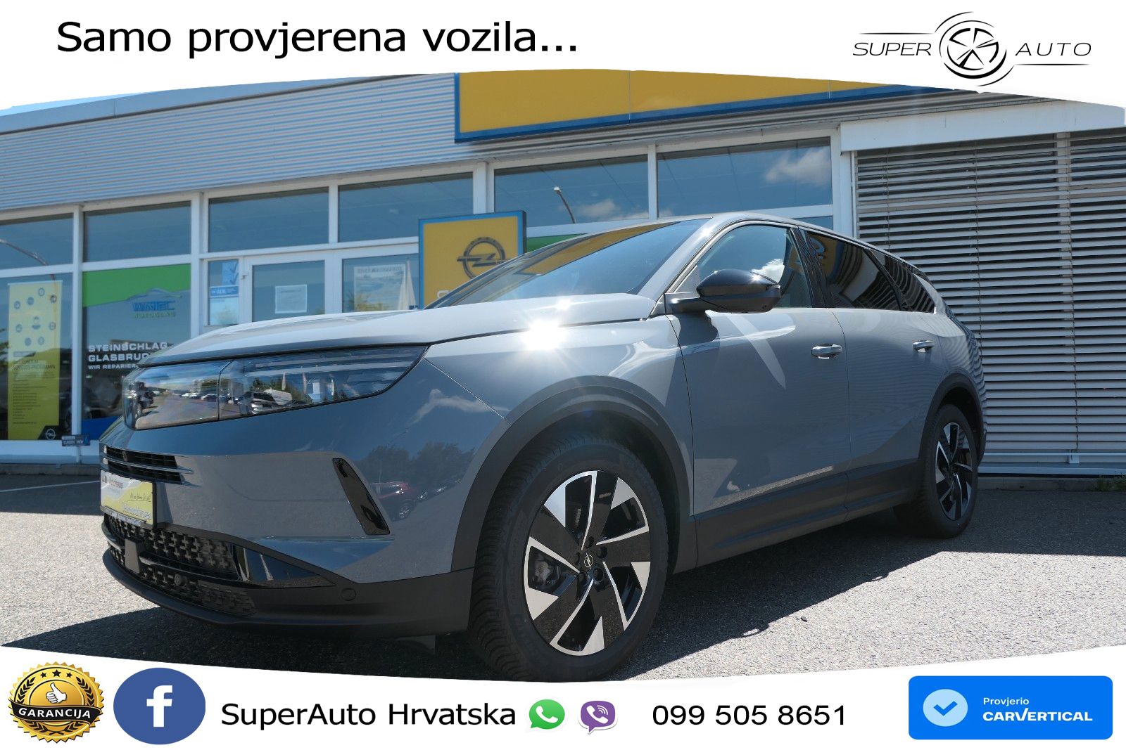 Opel Grandland 1.2 Turbo (145 KS) Hybrid eDCT GS LED+GR SJED+ACC