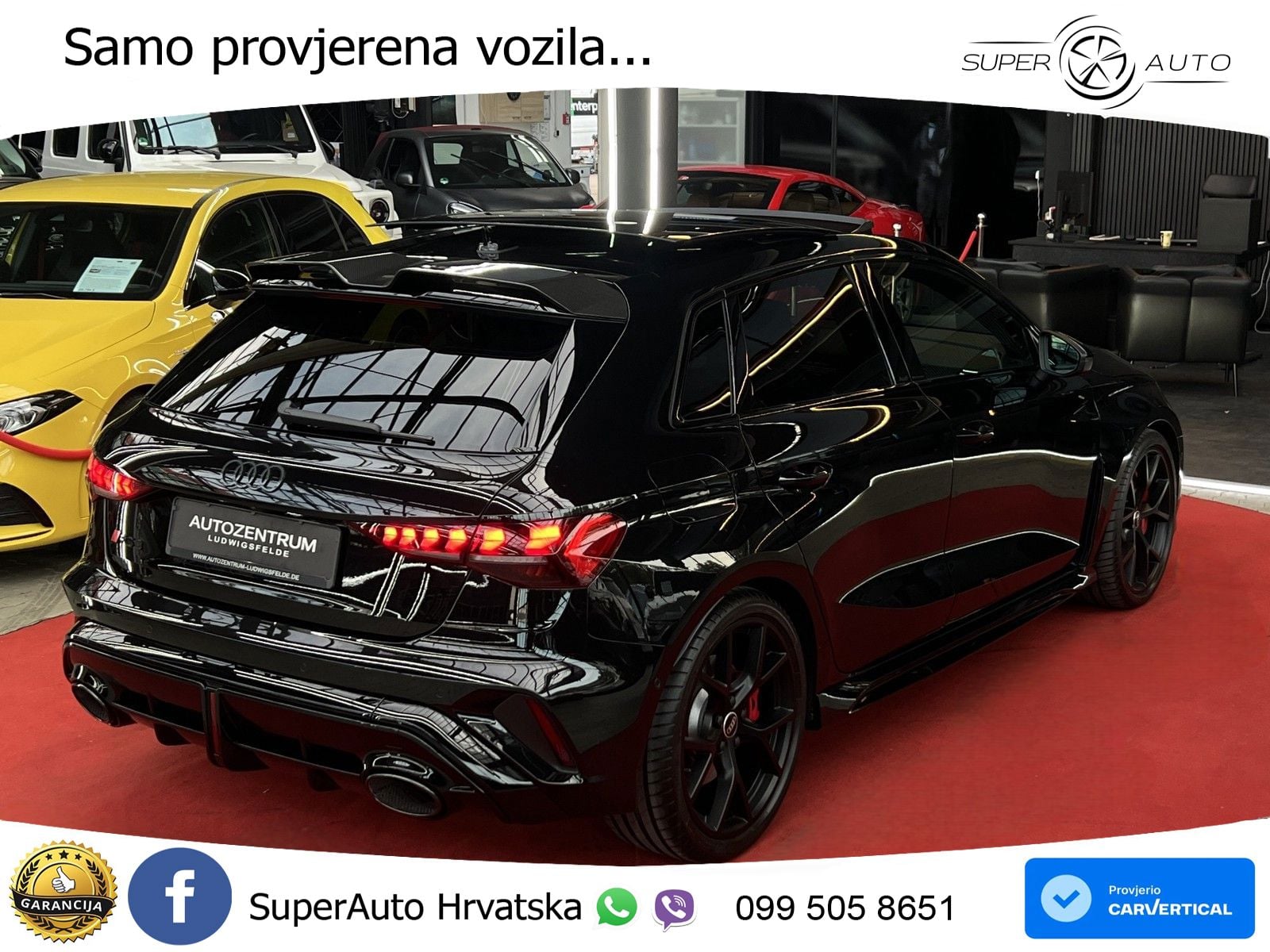 Audi RS3 Sedan 2.5 TFSI (400 KS) quattro S tronic LED+ACC