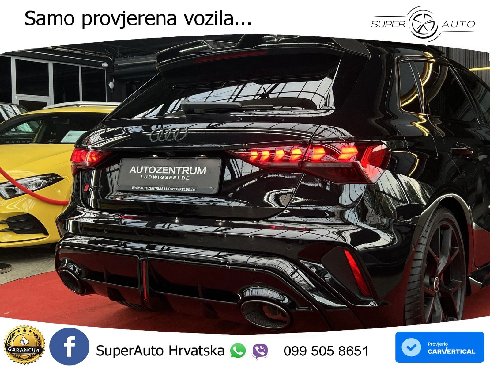 Audi RS3 Sedan 2.5 TFSI (400 KS) quattro S tronic LED+ACC
