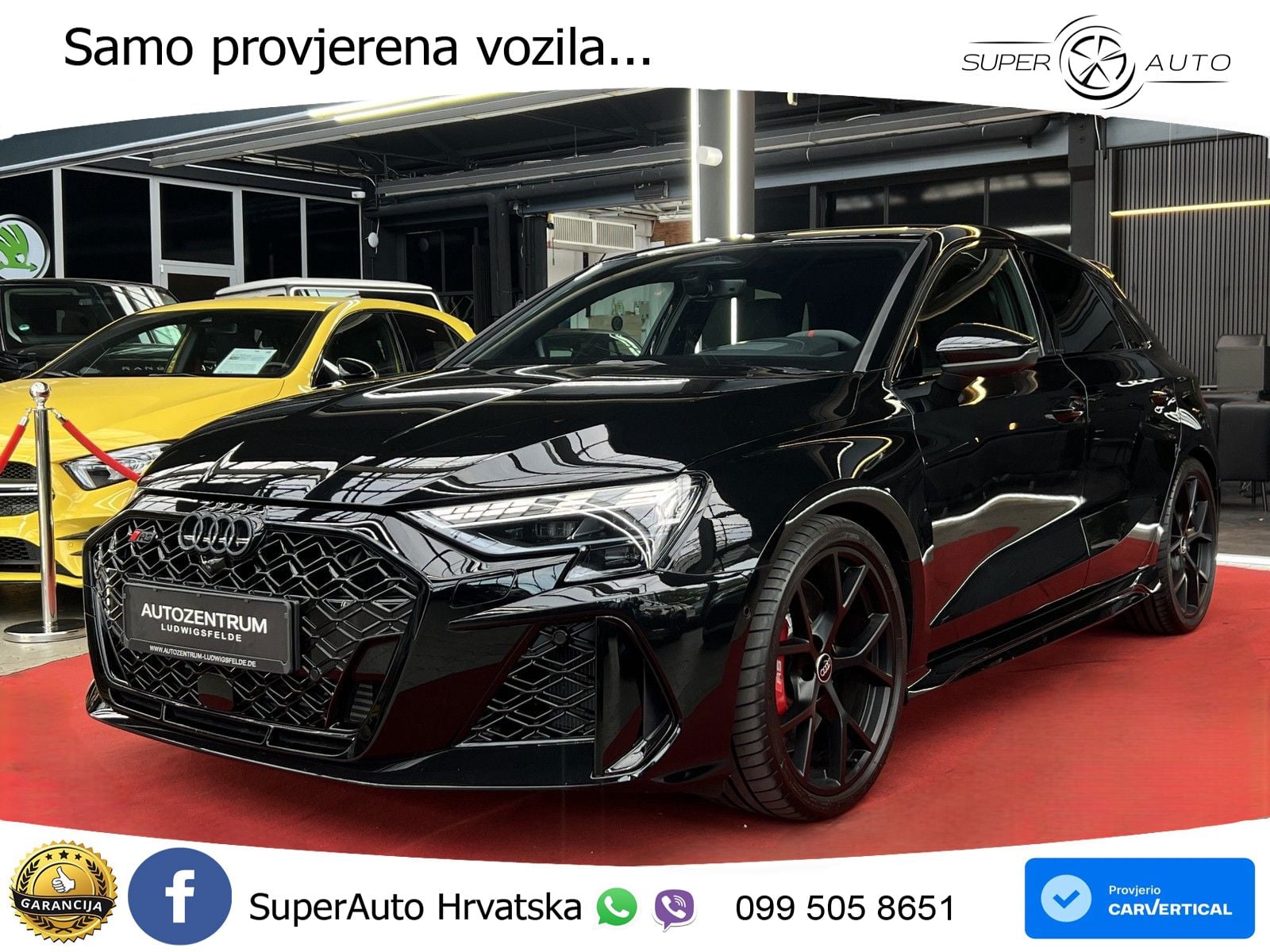 Audi RS3 Sedan 2.5 TFSI (400 KS) quattro S tronic LED+ACC