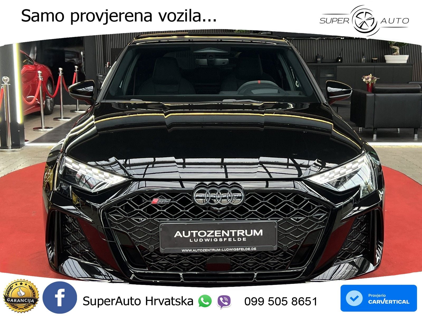 Audi RS3 Sedan 2.5 TFSI (400 KS) quattro S tronic LED+ACC