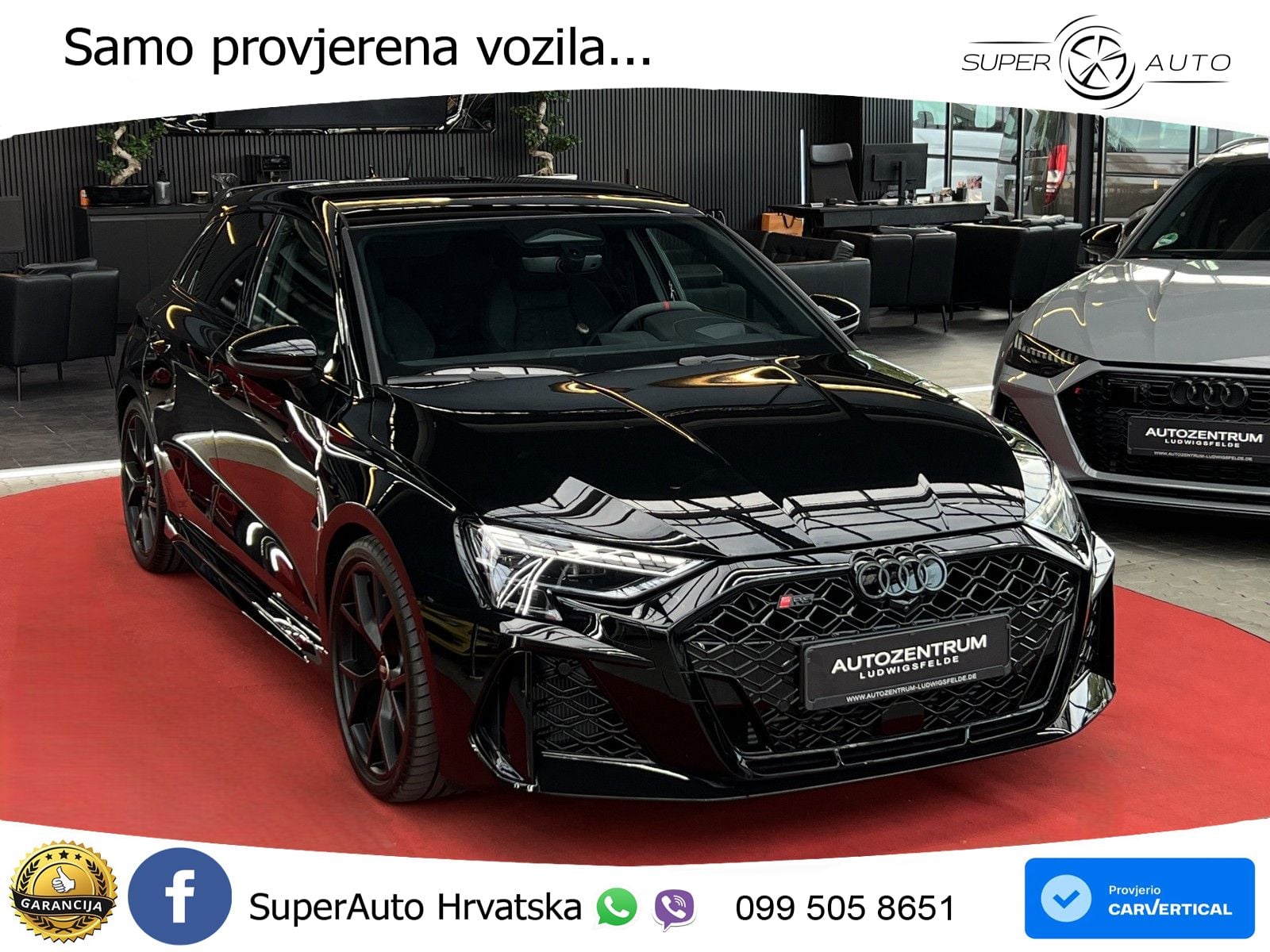 Audi RS3 Sedan 2.5 TFSI (400 KS) quattro S tronic LED+ACC