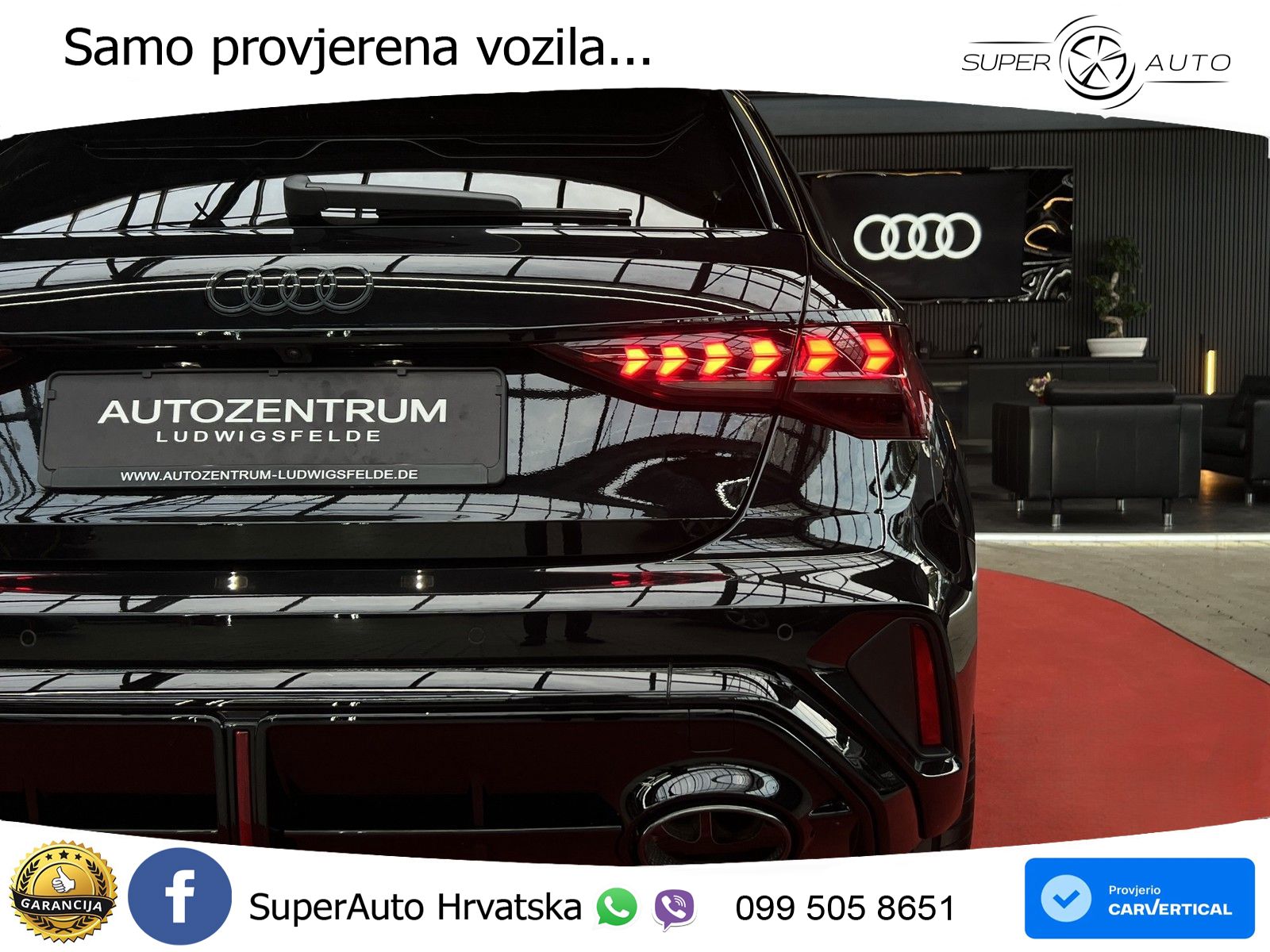 Audi RS3 Sedan 2.5 TFSI (400 KS) quattro S tronic LED+ACC