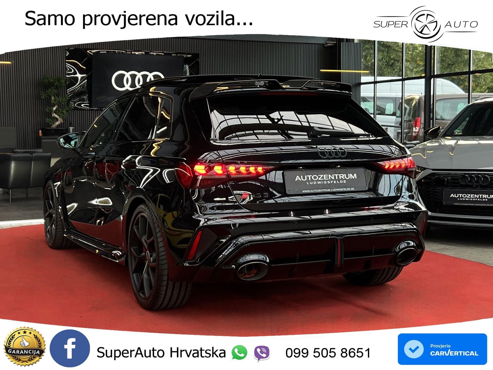 Audi RS3 Sedan 2.5 TFSI (400 KS) quattro S tronic LED+ACC