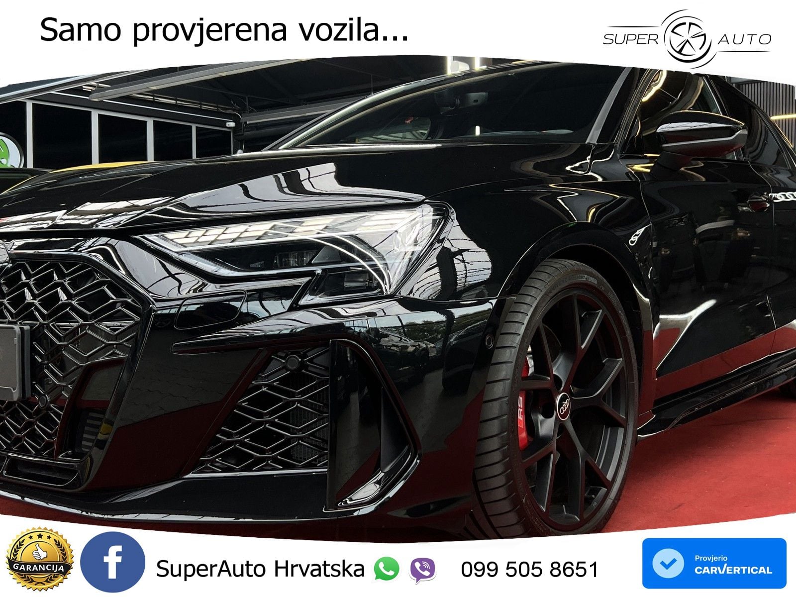 Audi RS3 Sedan 2.5 TFSI (400 KS) quattro S tronic LED+ACC