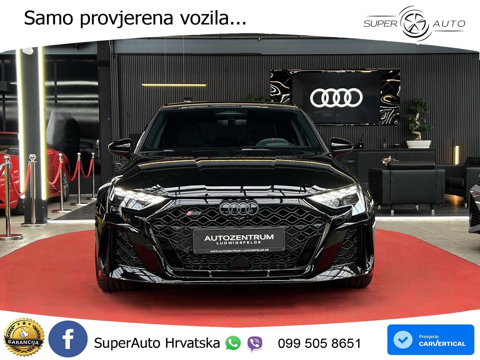 Audi RS3 Sedan 2.5 TFSI (400 KS) quattro S tronic LED+ACC