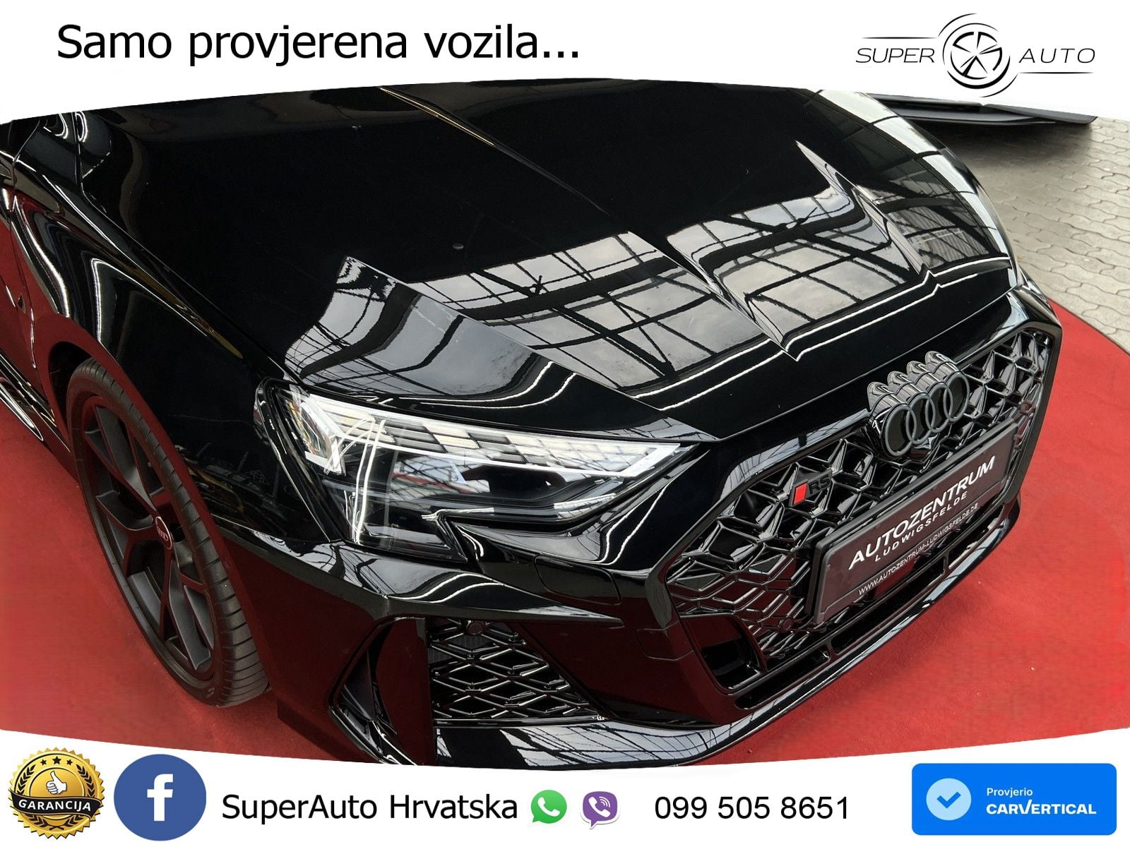 Audi RS3 Sedan 2.5 TFSI (400 KS) quattro S tronic LED+ACC