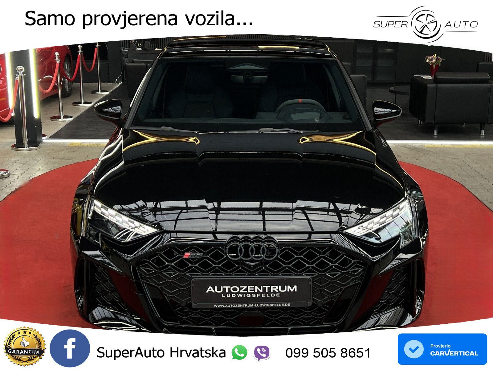 Audi RS3 Sedan 2.5 TFSI (400 KS) quattro S tronic LED+ACC