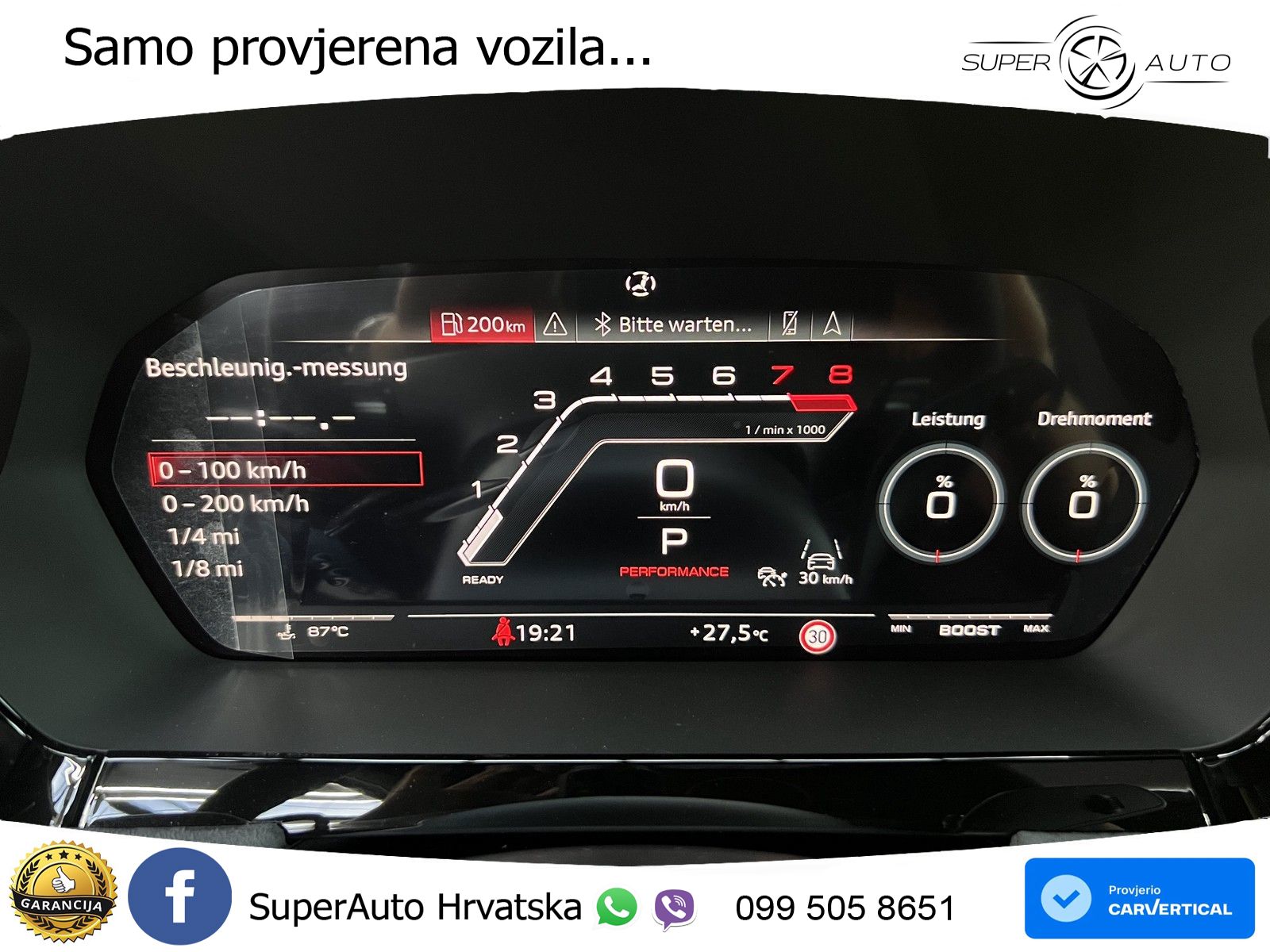 Audi RS3 Sedan 2.5 TFSI (400 KS) quattro S tronic LED+ACC
