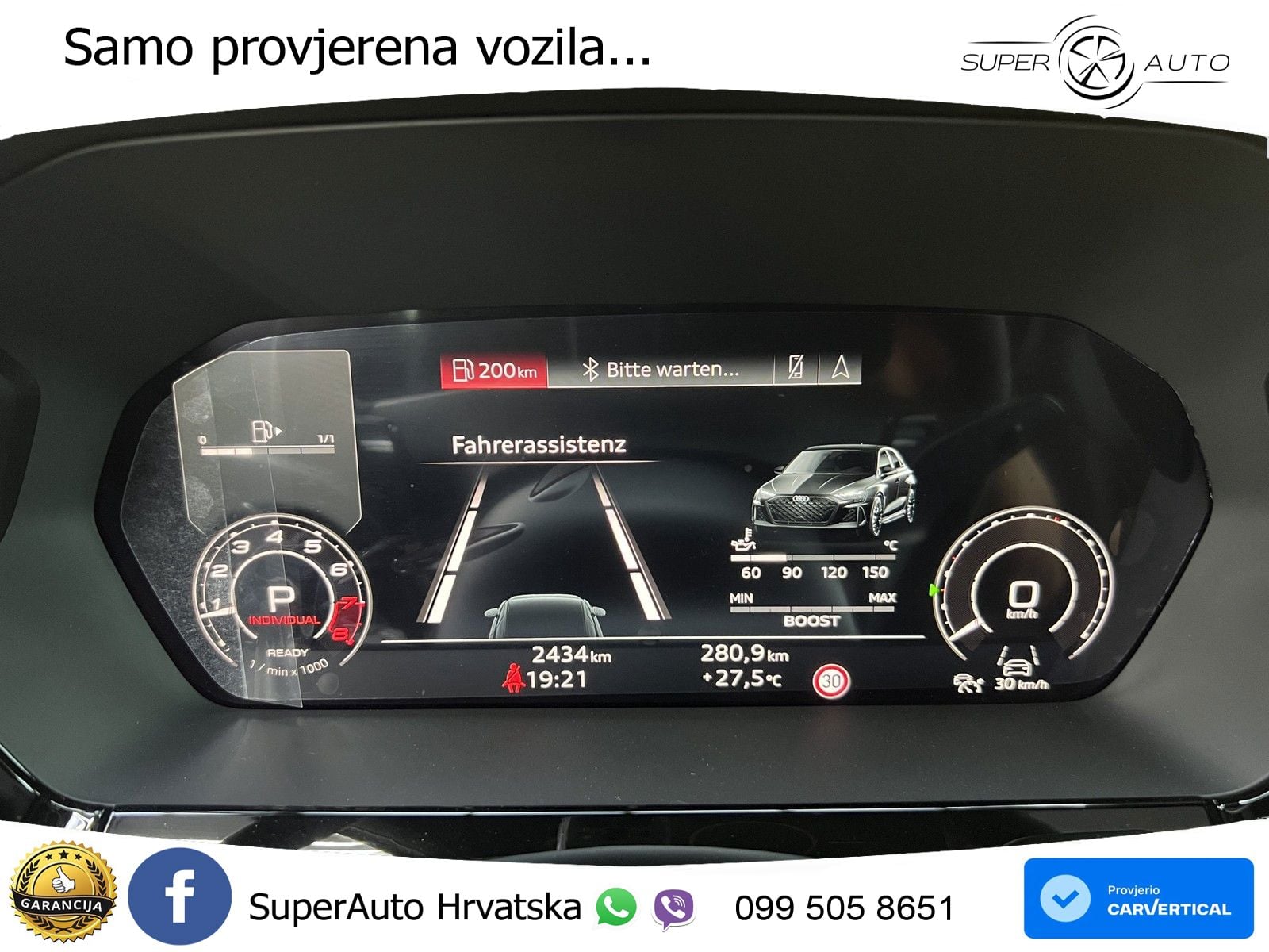 Audi RS3 Sedan 2.5 TFSI (400 KS) quattro S tronic LED+ACC