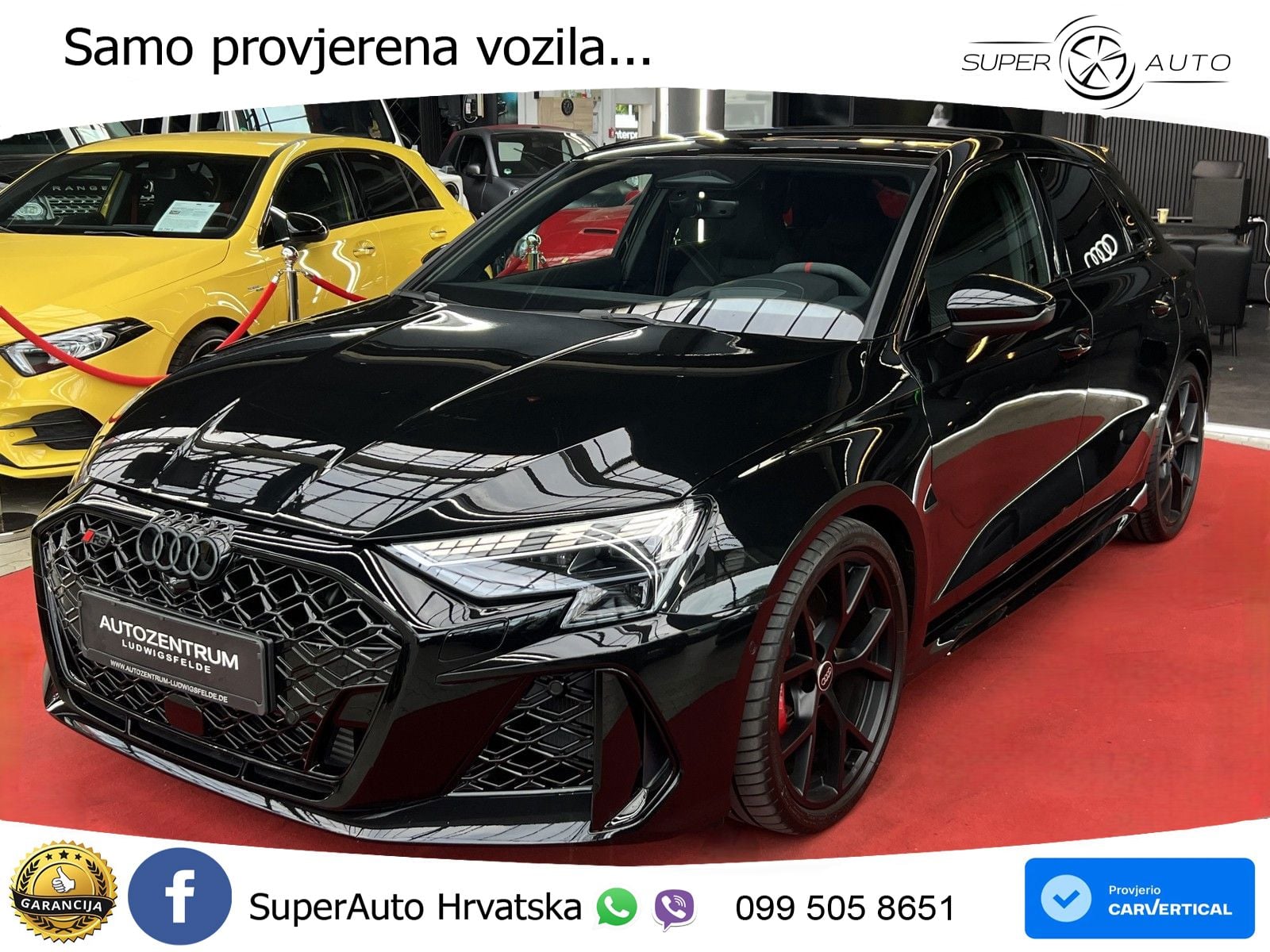 Audi RS3 Sedan 2.5 TFSI (400 KS) quattro S tronic LED+ACC