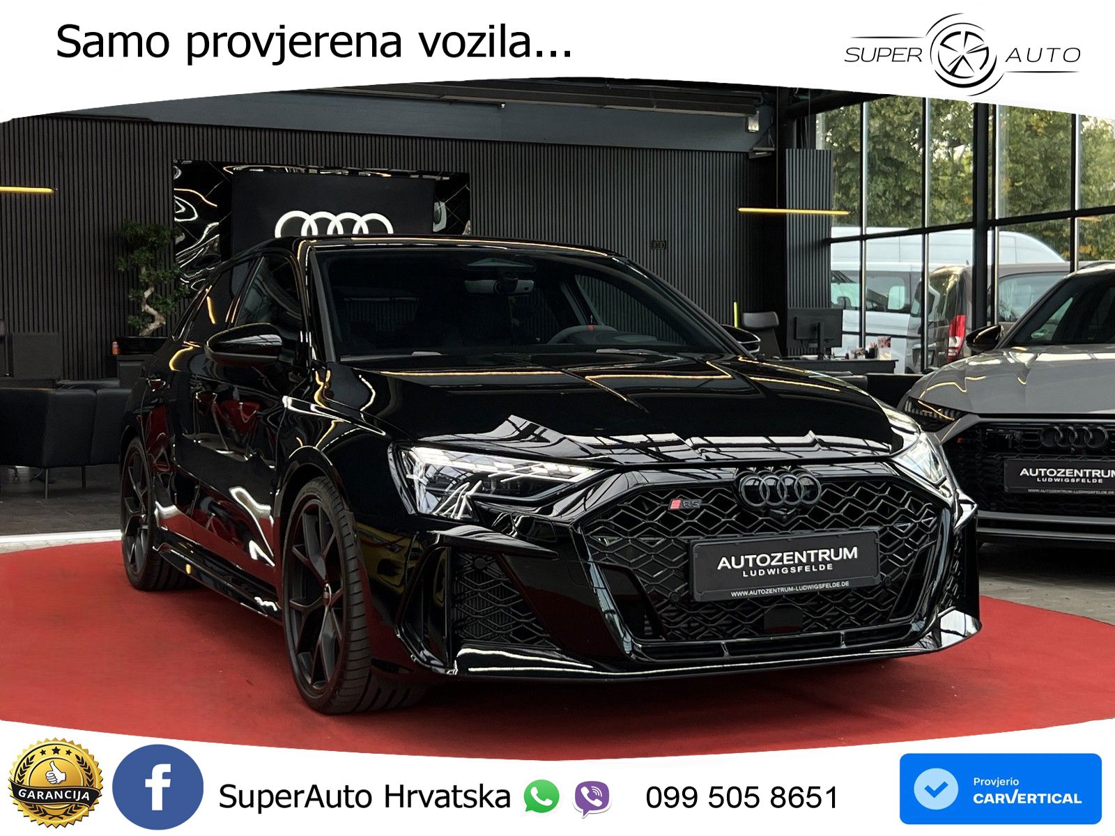 Audi RS3 Sedan 2.5 TFSI (400 KS) quattro S tronic LED+ACC