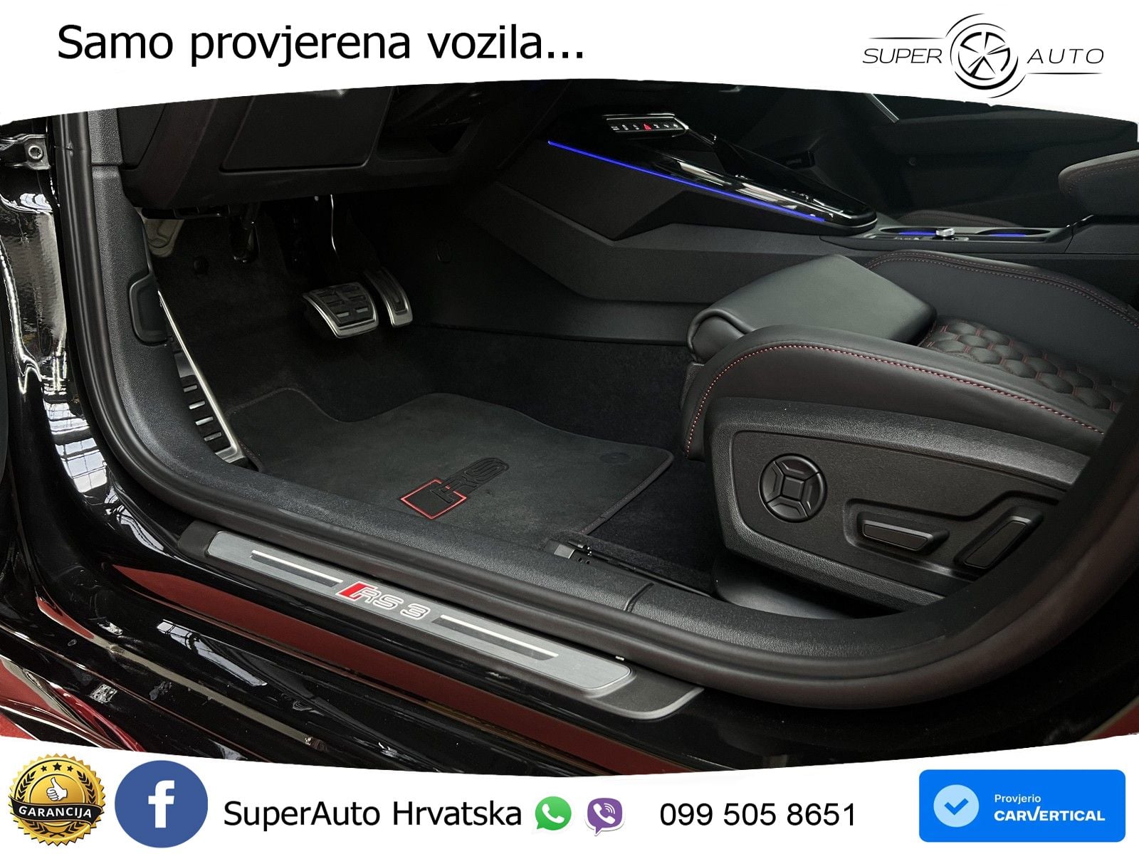 Audi RS3 Sedan 2.5 TFSI (400 KS) quattro S tronic LED+ACC