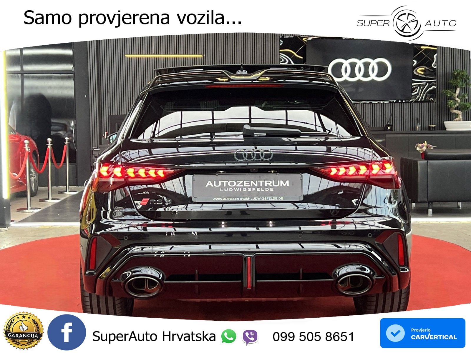 Audi RS3 Sedan 2.5 TFSI (400 KS) quattro S tronic LED+ACC