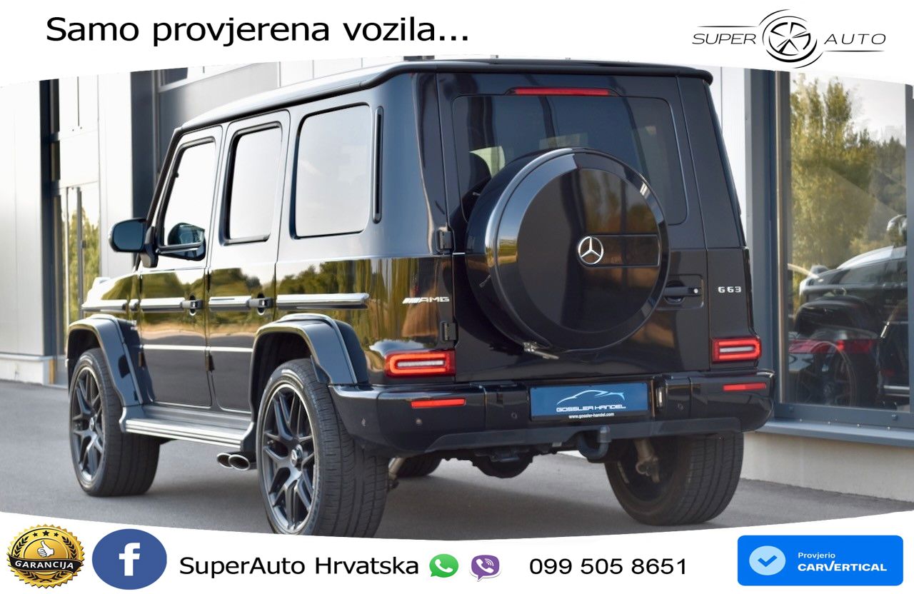 Mercedes AMG G 63 Long V8 (585 KS) 4MATIC 9G-TRONIC AMG SPEEDSHIFT TCT LED+GR SJED+ACC