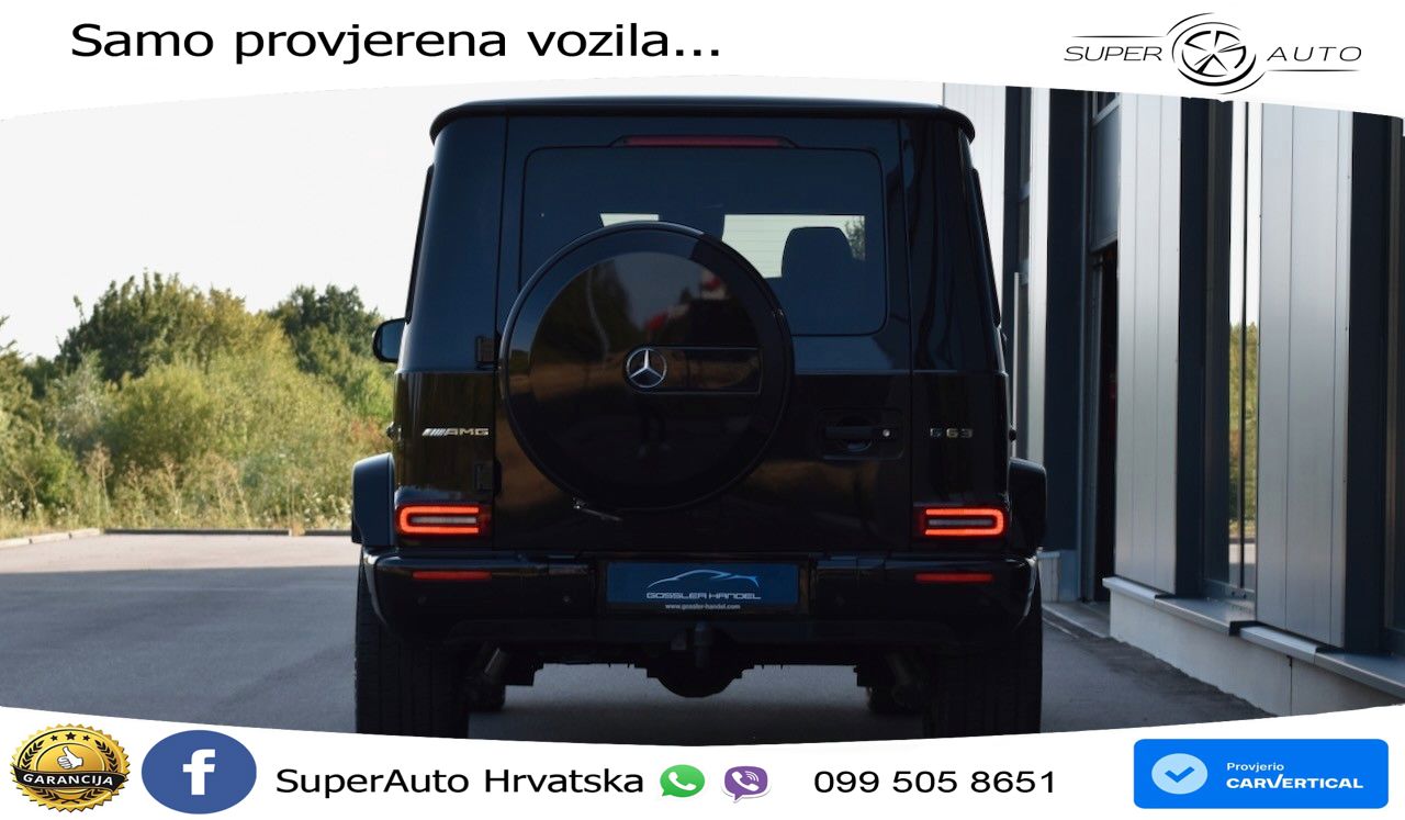 Mercedes AMG G 63 Long V8 (585 KS) 4MATIC 9G-TRONIC AMG SPEEDSHIFT TCT LED+GR SJED+ACC