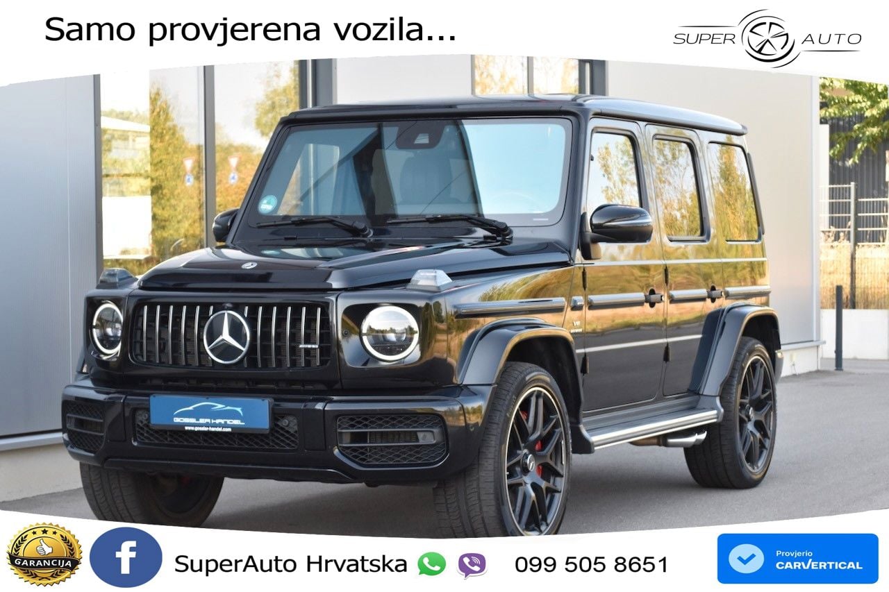 Mercedes AMG G 63 Long V8 (585 KS) 4MATIC 9G-TRONIC AMG SPEEDSHIFT TCT LED+GR SJED+ACC
