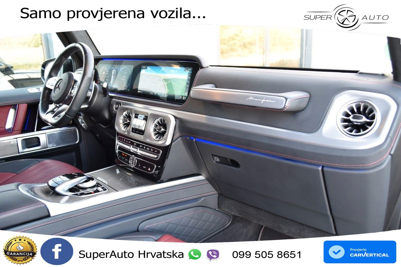 Mercedes AMG G 63 Long V8 (585 KS) 4MATIC 9G-TRONIC AMG SPEEDSHIFT TCT LED+GR SJED+ACC