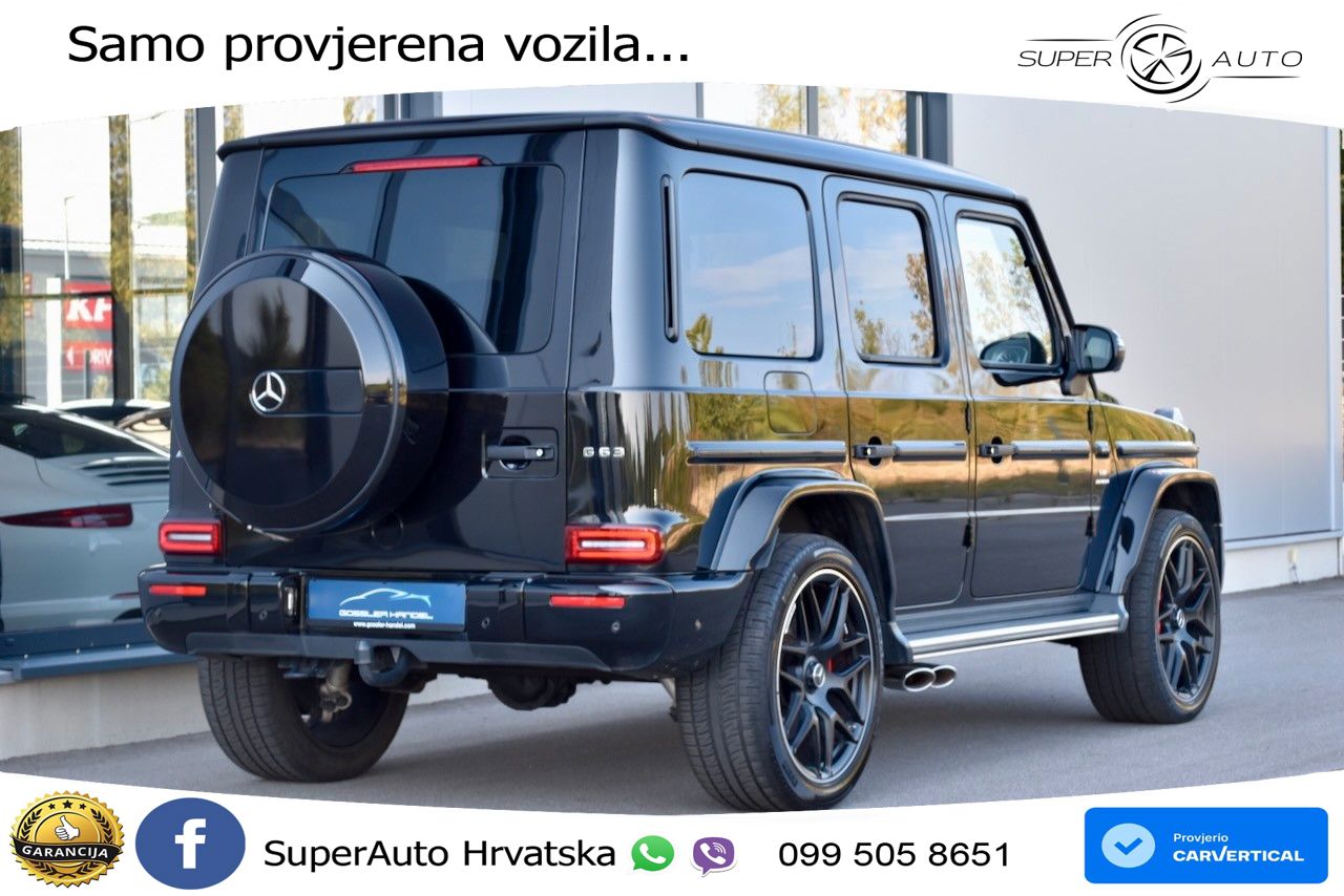 Mercedes AMG G 63 Long V8 (585 KS) 4MATIC 9G-TRONIC AMG SPEEDSHIFT TCT LED+GR SJED+ACC