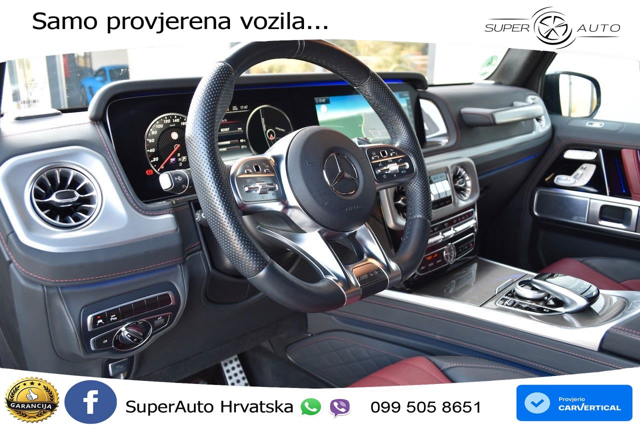 Mercedes AMG G 63 Long V8 (585 KS) 4MATIC 9G-TRONIC AMG SPEEDSHIFT TCT LED+GR SJED+ACC