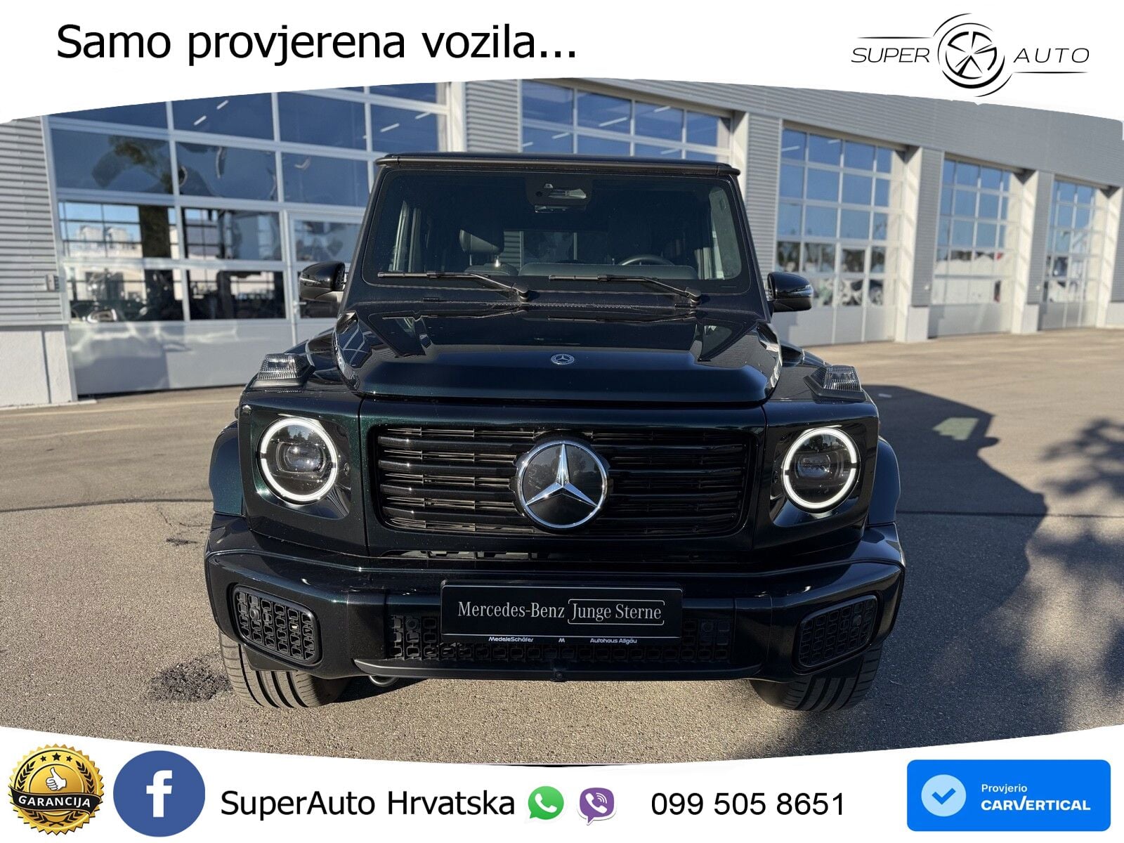 Mercedes G 500 Long (449 KS) 4MATIC 9G-TRONIC Exclusive LED+GR SJED+ACC