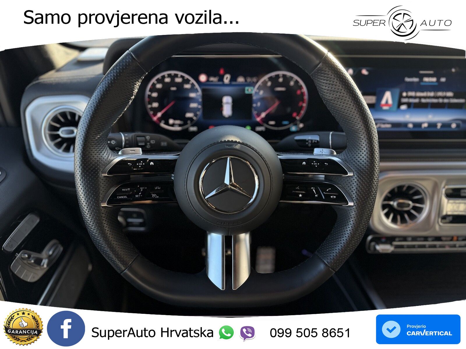 Mercedes G 500 Long (449 KS) 4MATIC 9G-TRONIC Exclusive LED+GR SJED+ACC