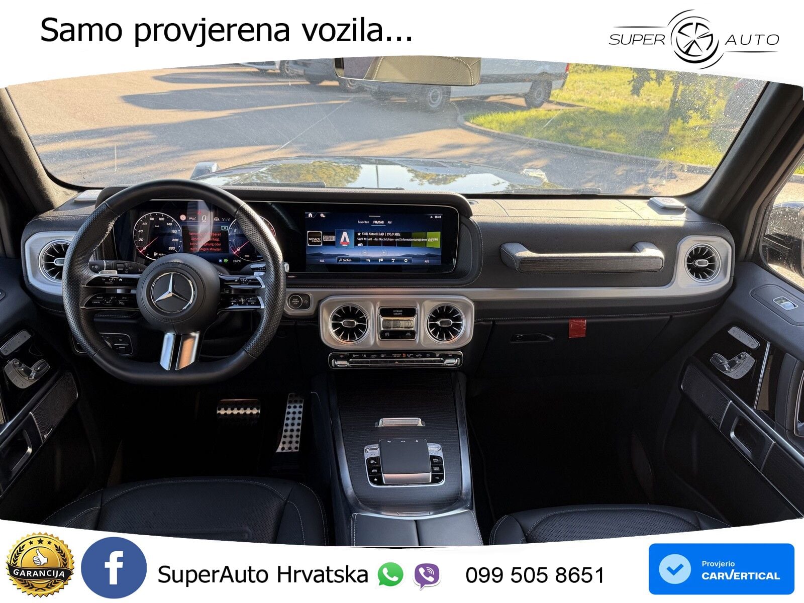 Mercedes G 500 Long (449 KS) 4MATIC 9G-TRONIC Exclusive LED+GR SJED+ACC