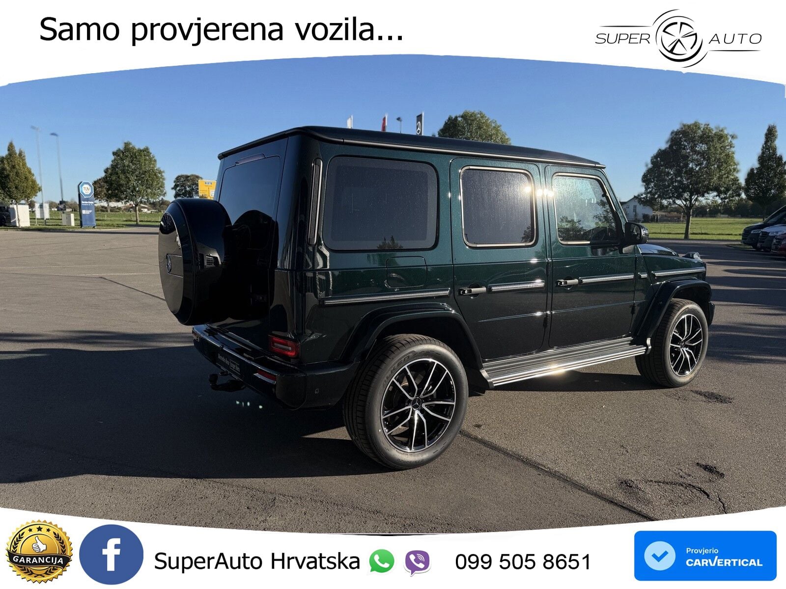 Mercedes G 500 Long (449 KS) 4MATIC 9G-TRONIC Exclusive LED+GR SJED+ACC