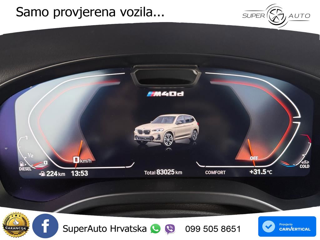 BMW X3 M40d xDrive Steptronic