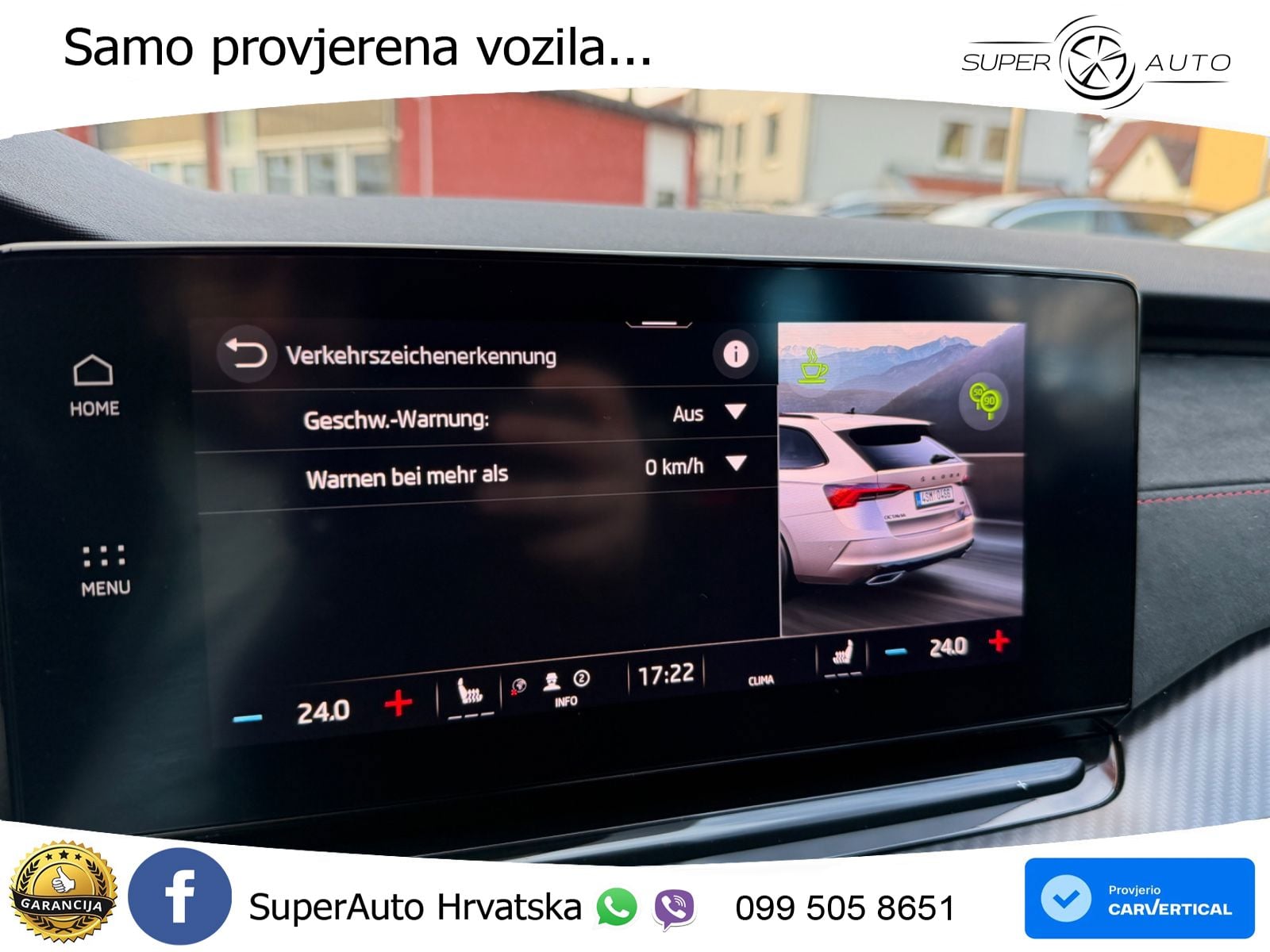 Škoda Octavia Combi RS 2.0 TDI (200 KS) DSG LED+GR SJED+ACC