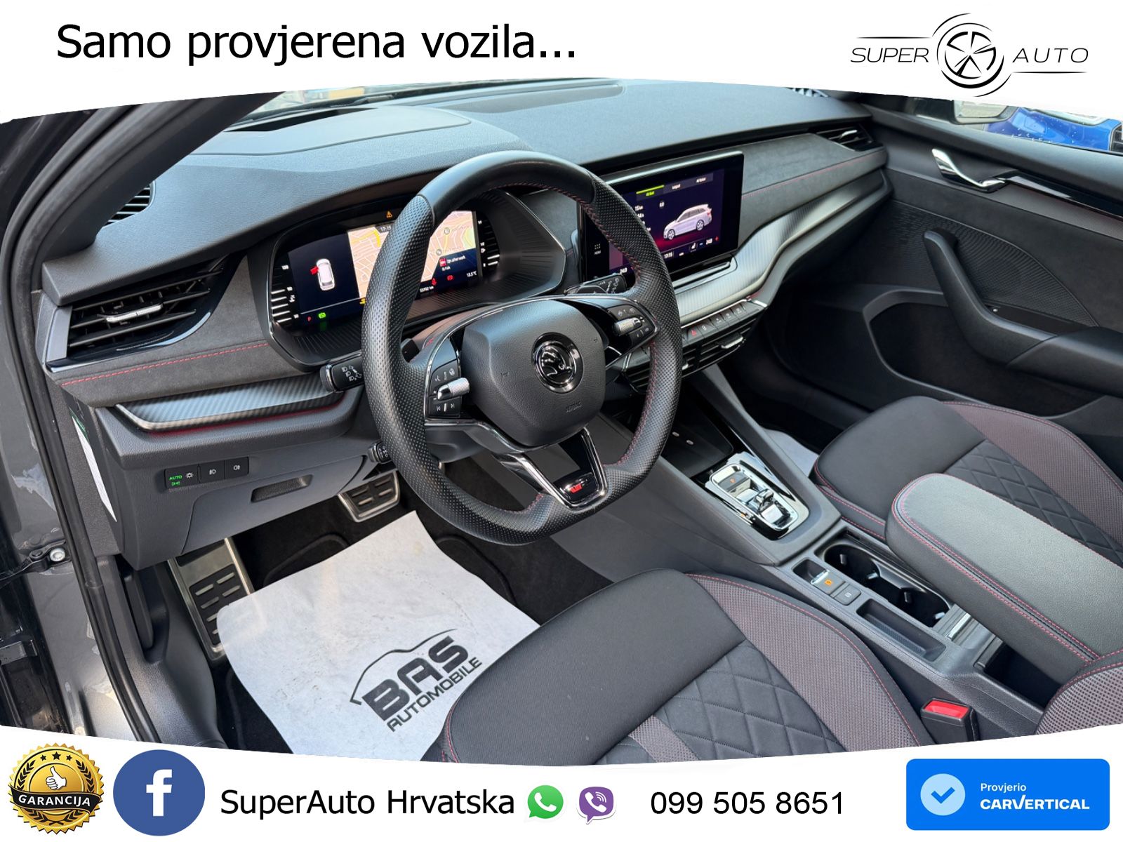 Škoda Octavia Combi RS 2.0 TDI (200 KS) DSG LED+GR SJED+ACC