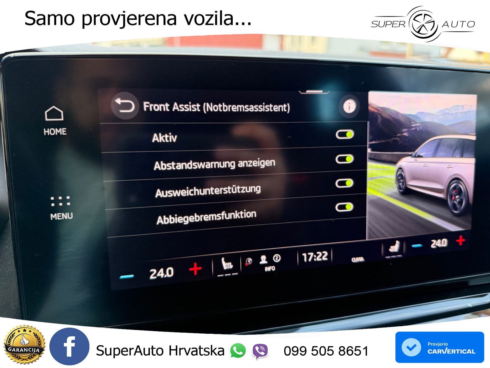 Škoda Octavia Combi RS 2.0 TDI (200 KS) DSG LED+GR SJED+ACC