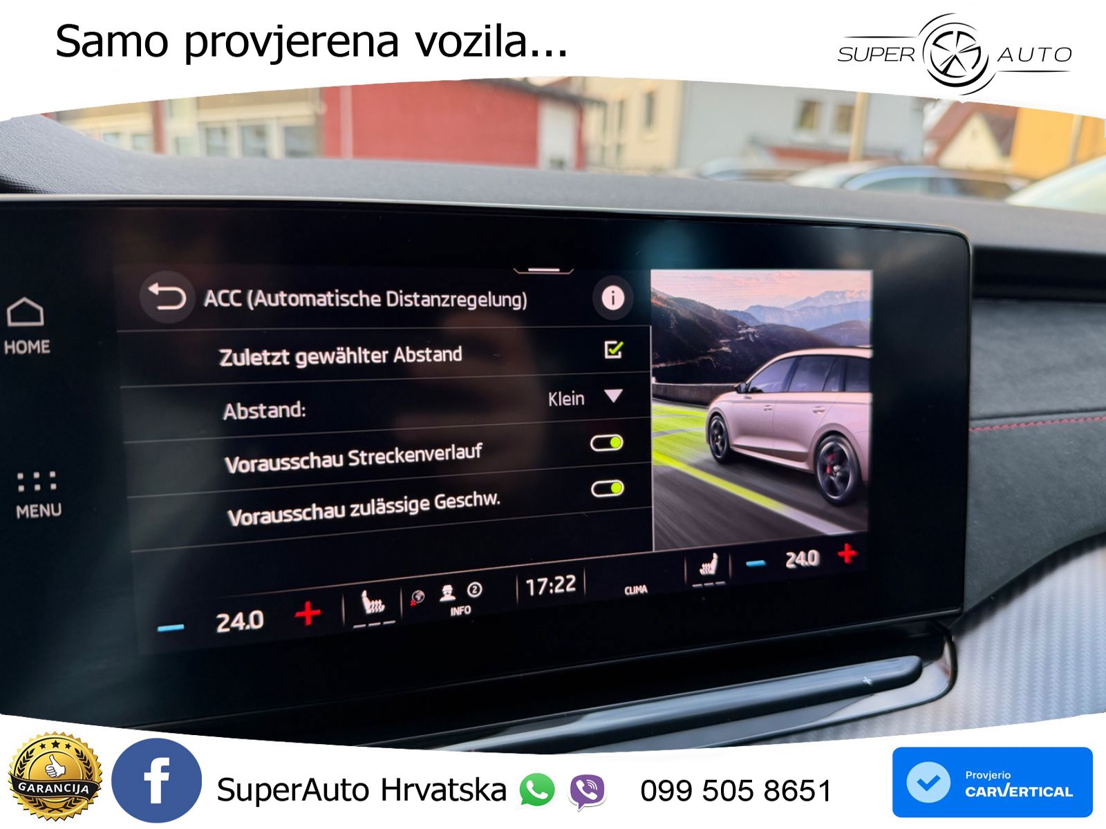 Škoda Octavia Combi RS 2.0 TDI (200 KS) DSG LED+GR SJED+ACC